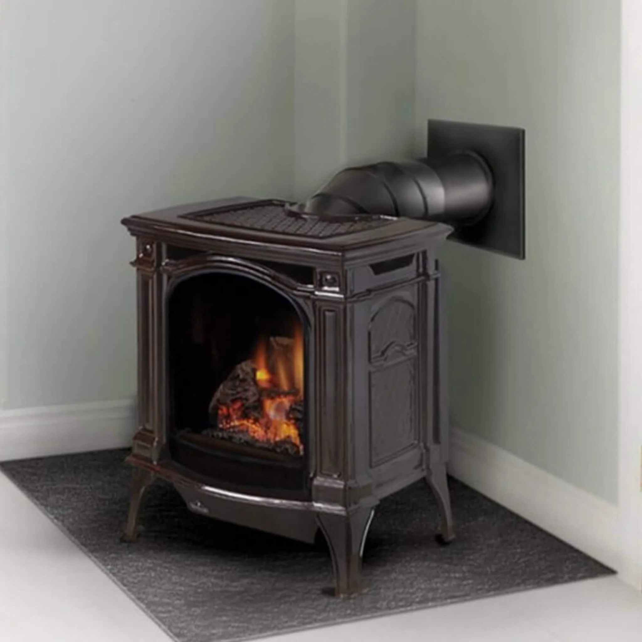 Napoleon Bayfield 25" Direct Vent Electronic Ignition Natural Gas Cast Iron Stove, 23" [GDS25NA-1] (SAK95498) - Image 4