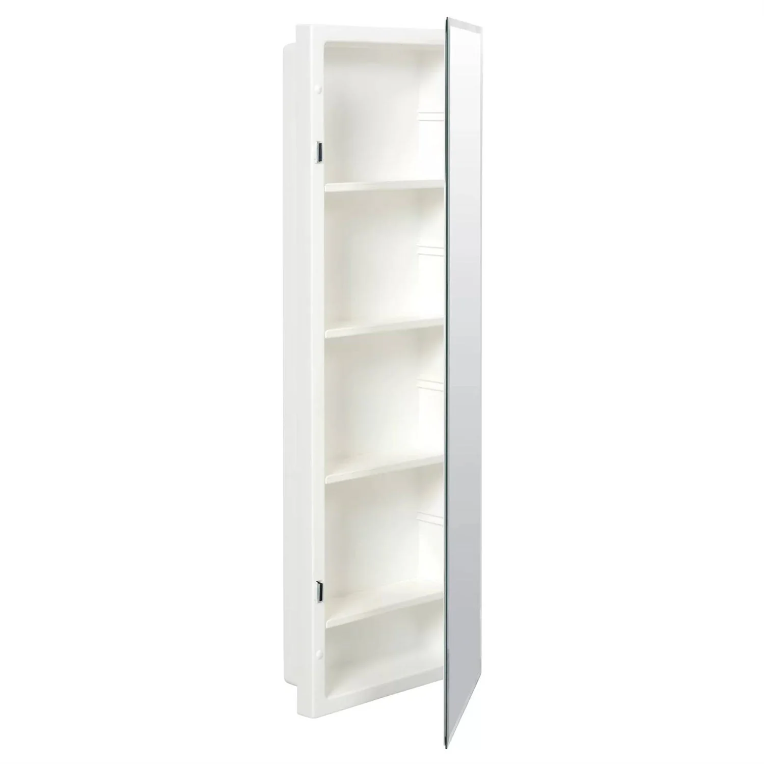 Narrow Bathroom Medicine Cabinet Frameless Mirror 12 x 36 inch - Image 2