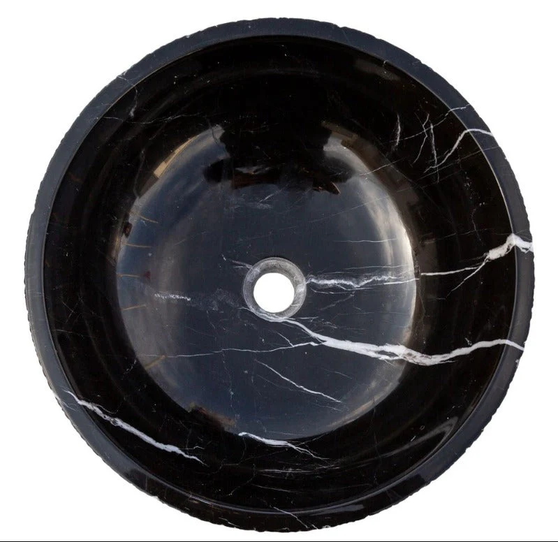 Natural Black Marble Sink - Image 5