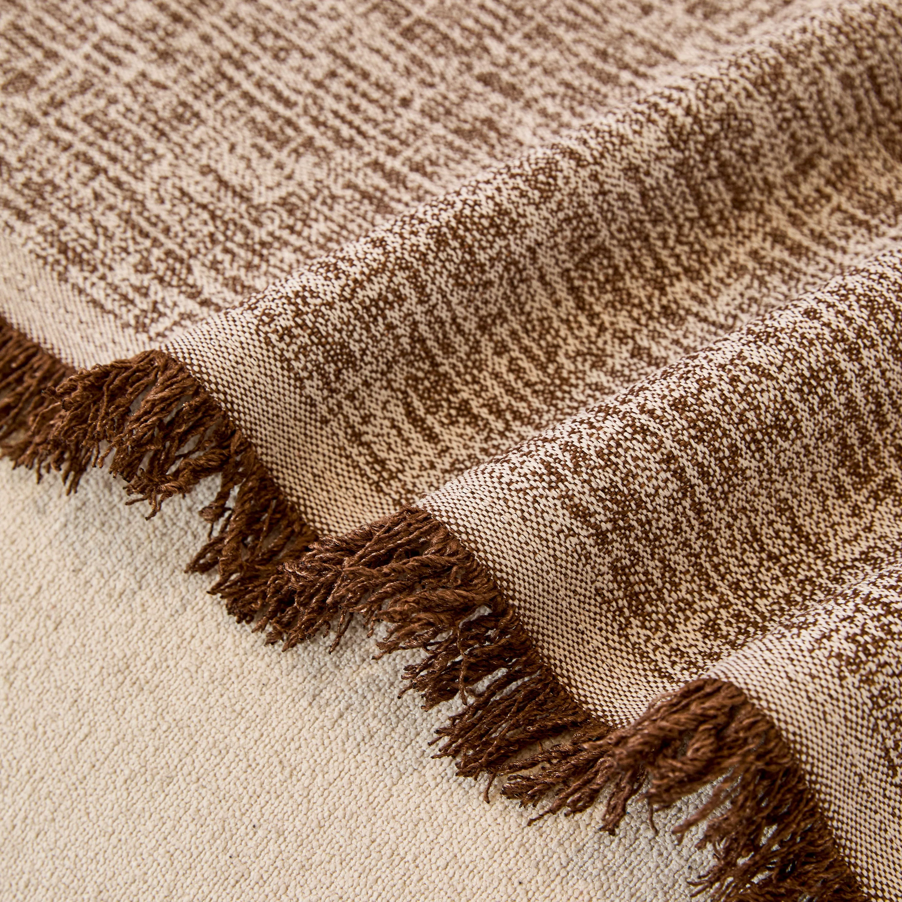Natural Textured Linen Couch Cover, Breathable & Hypoallergenic Furniture Protector - Image 33