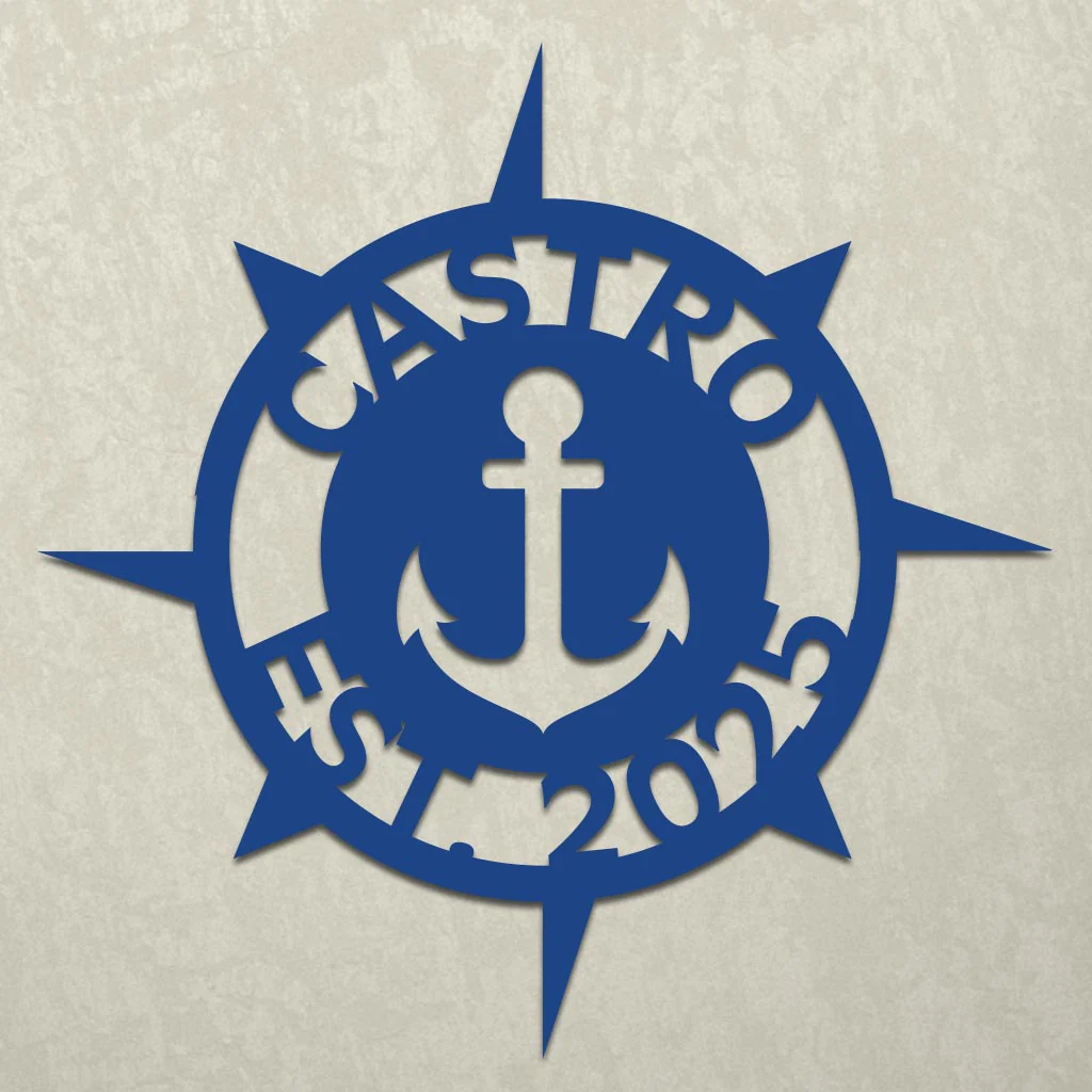 Nautical Anchor Family Established Sign - Image 4
