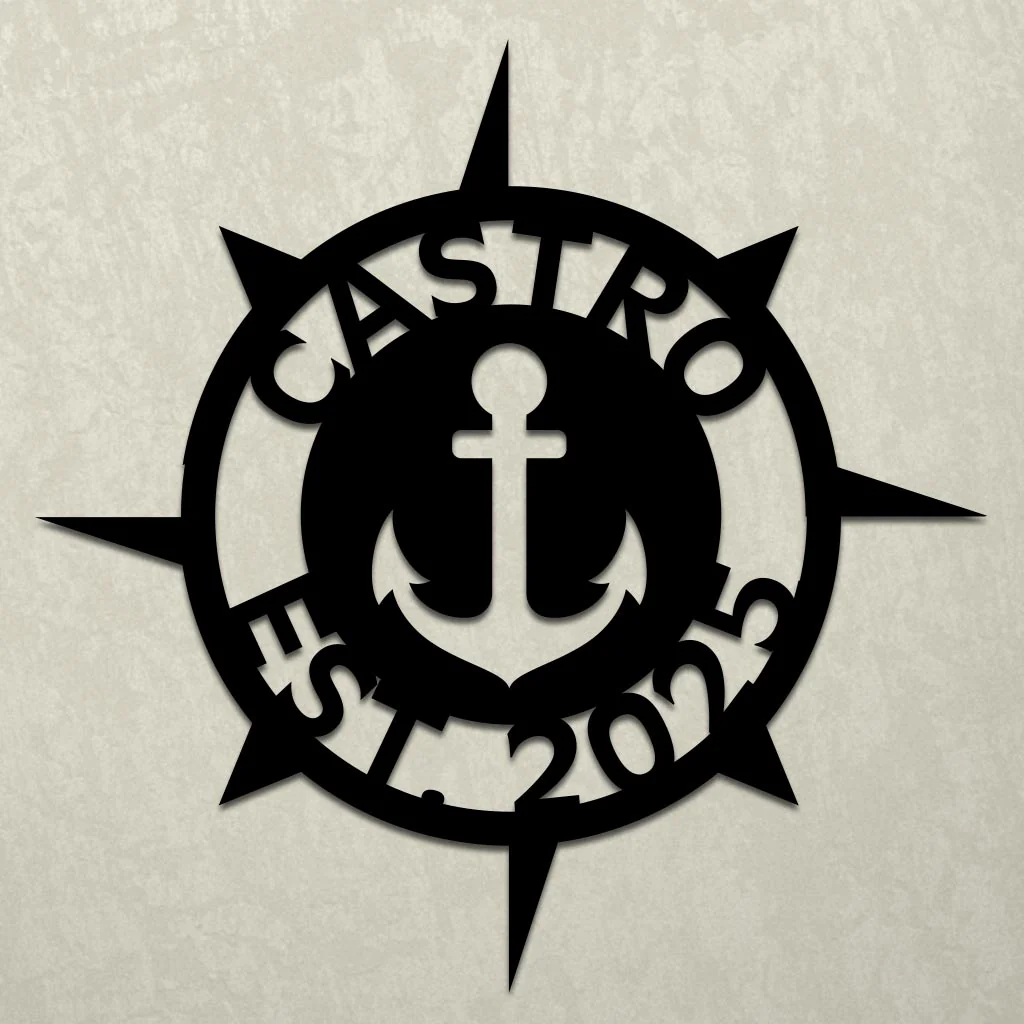 Nautical Anchor Family Established Sign - Image 5