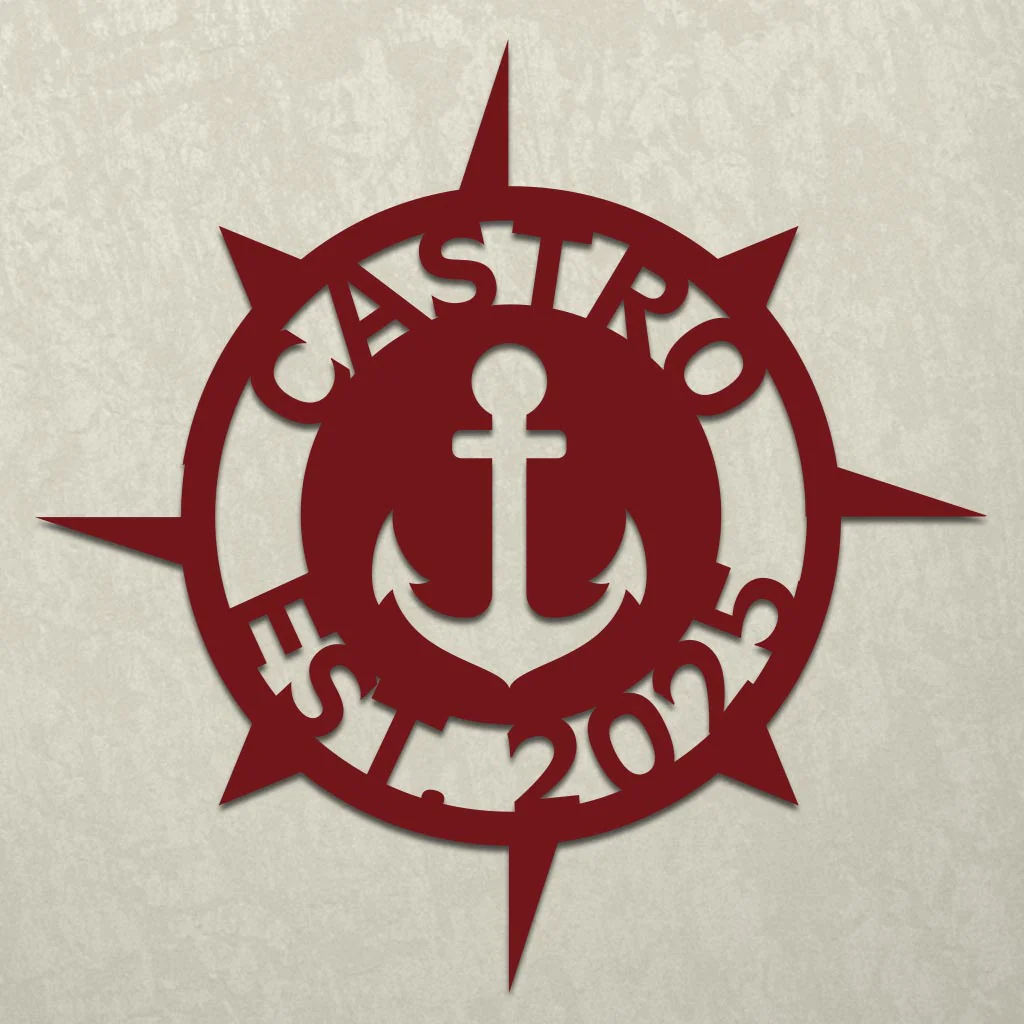 Nautical Anchor Family Established Sign - Image 6