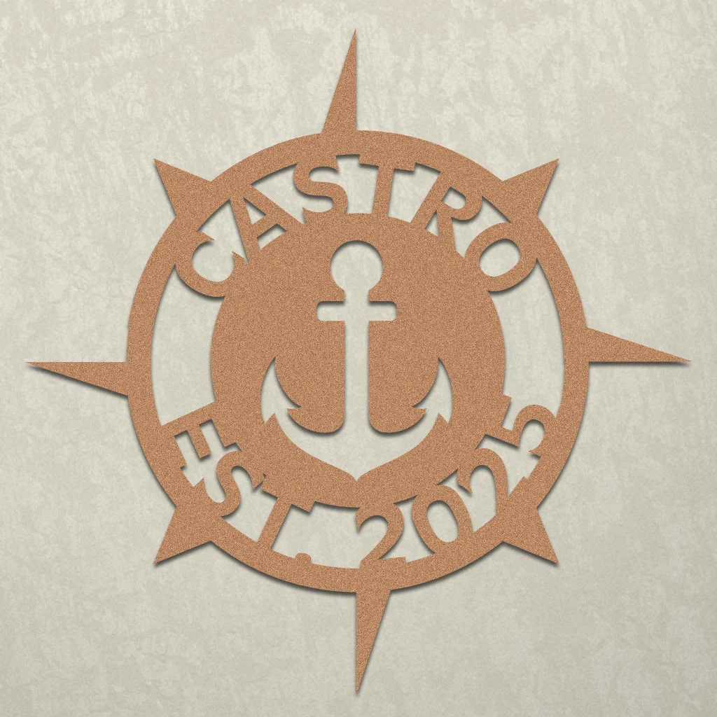 Nautical Anchor Family Established Sign - Image 7