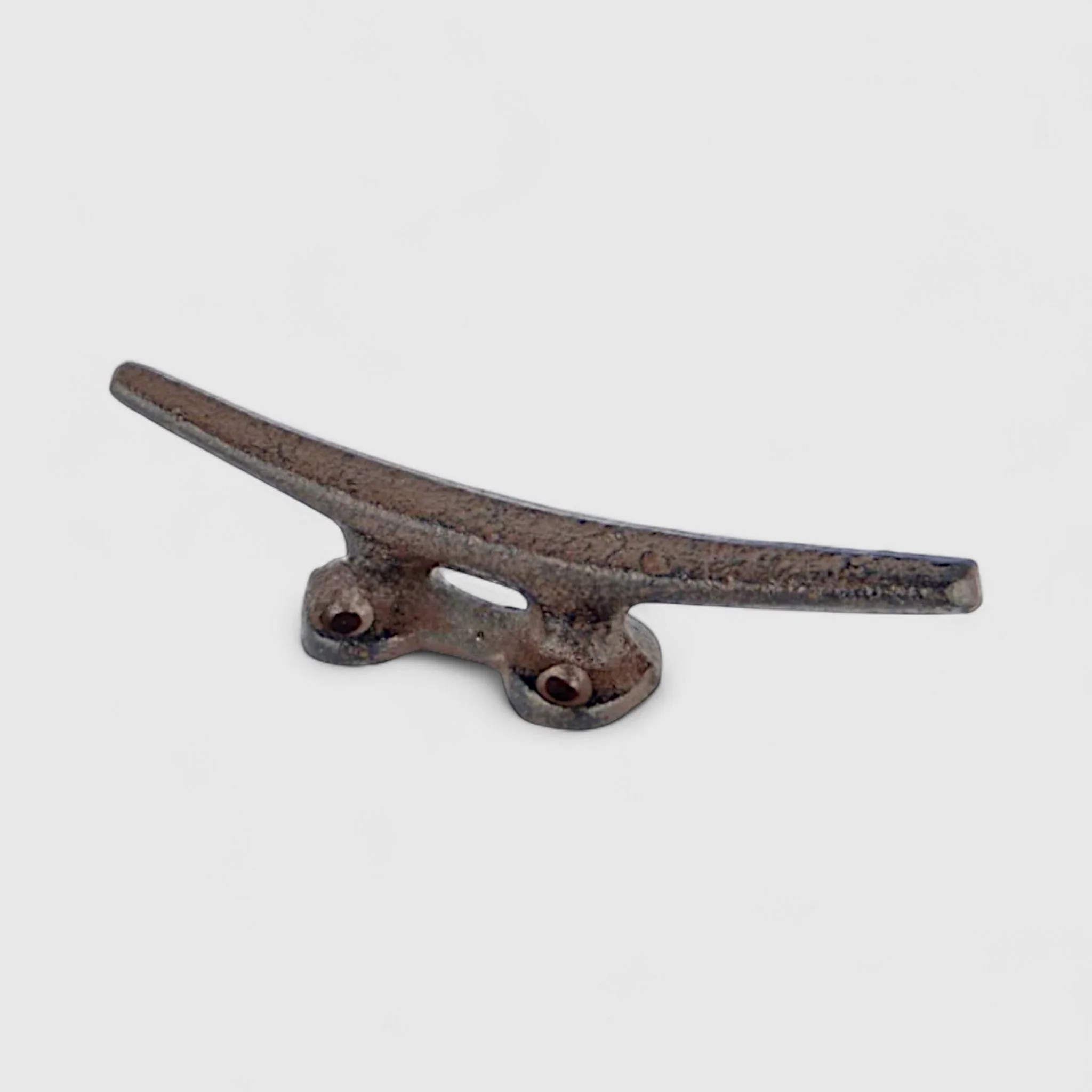Nautical Cast Iron Boat Cleat Hook, Coastal Wall Organizer - Image 2
