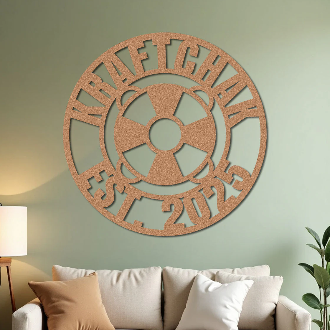 Nautical Life Ring Family Established Sign - Image 4