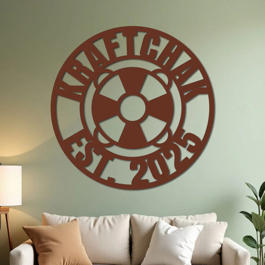 Nautical Life Ring Family Established Sign - Image 5