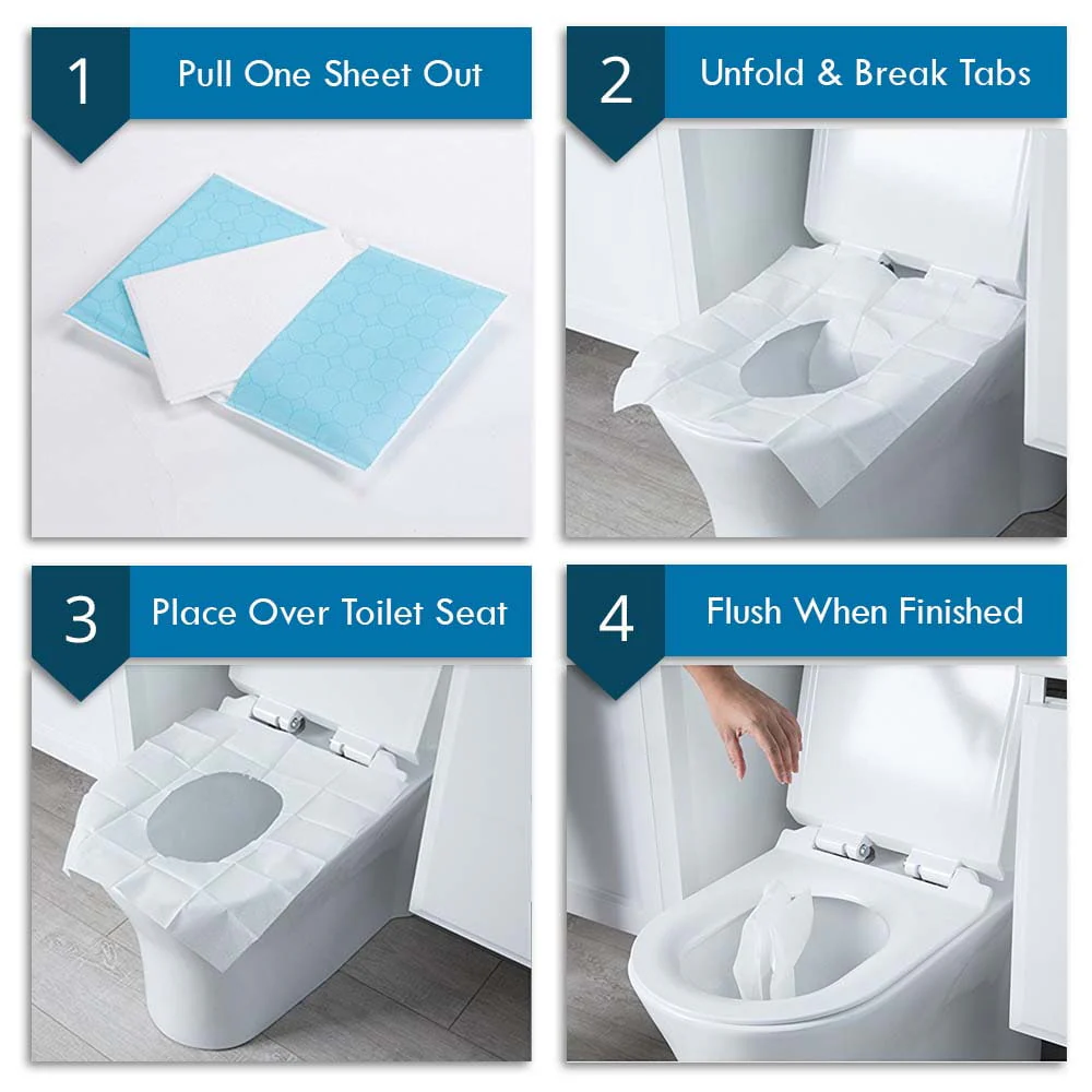 Neat Sheet - Toilet Seat Covers (10 Pack) - Image 3