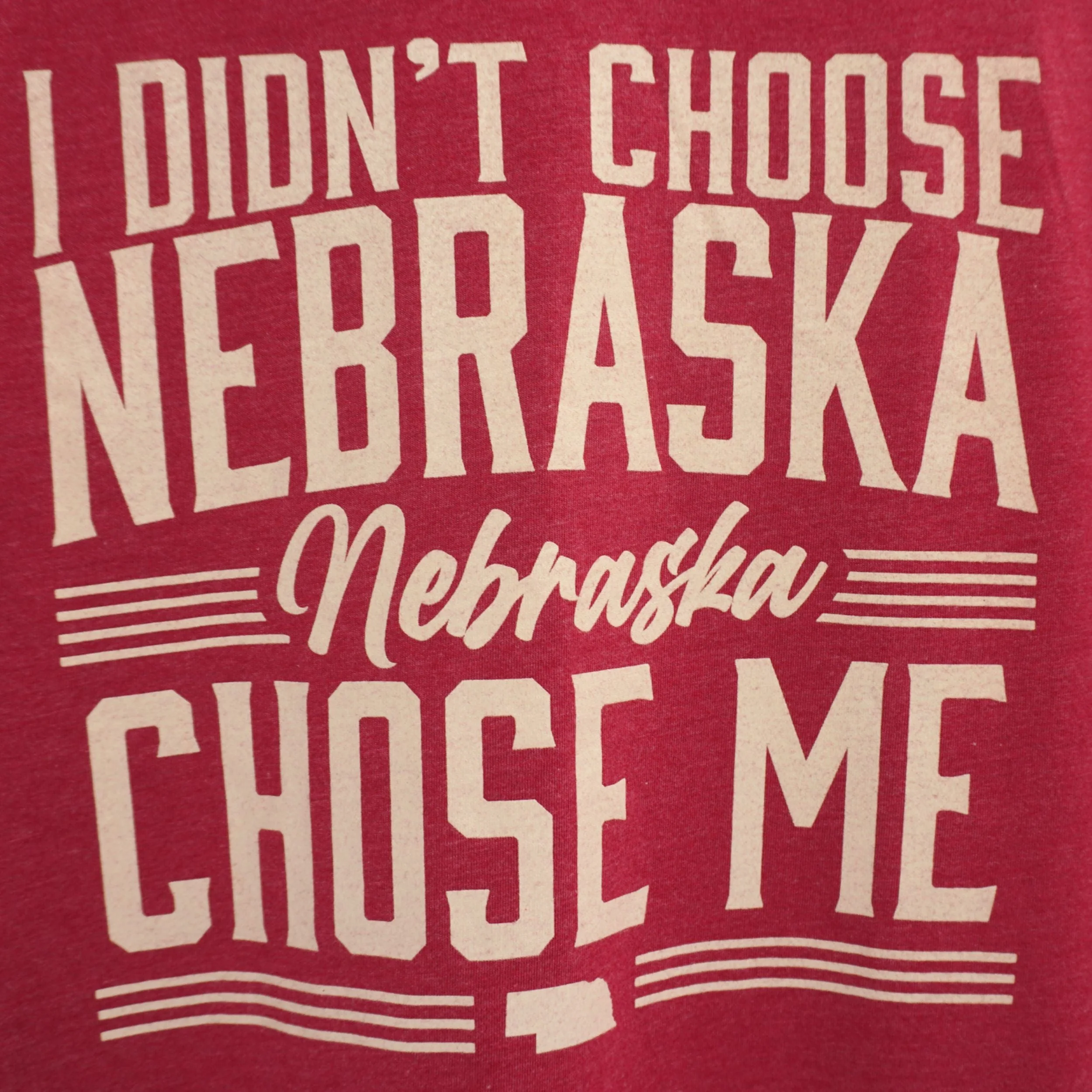 Nebraska Chose Me T-Shirt | Multiple Sizes | The Hex + The Hive - Image 4