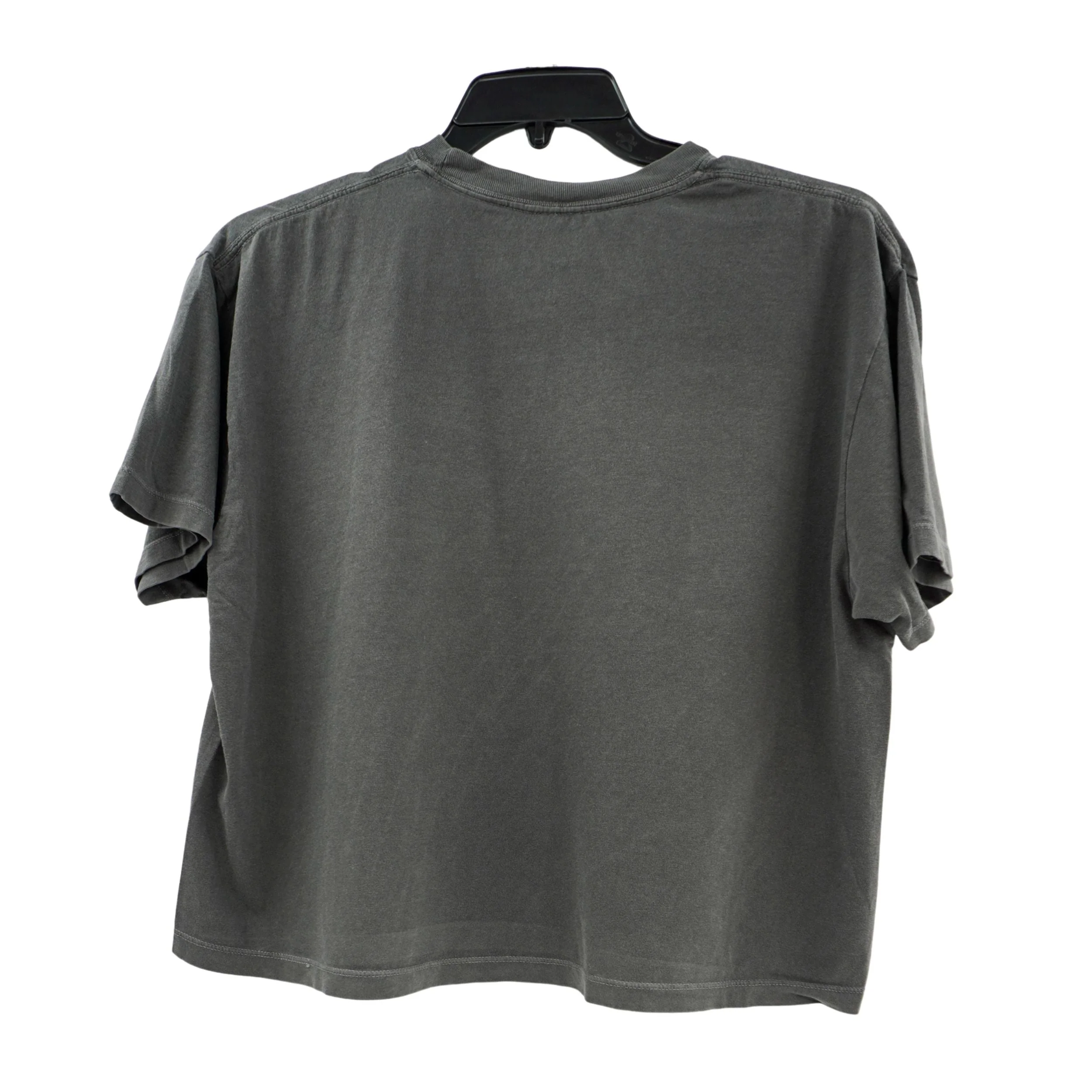 Nebraska Cornfed & Proud Crop Top T-Shirt | Multiple Sizes | Gray | Pretty & Fabulous - Image 2
