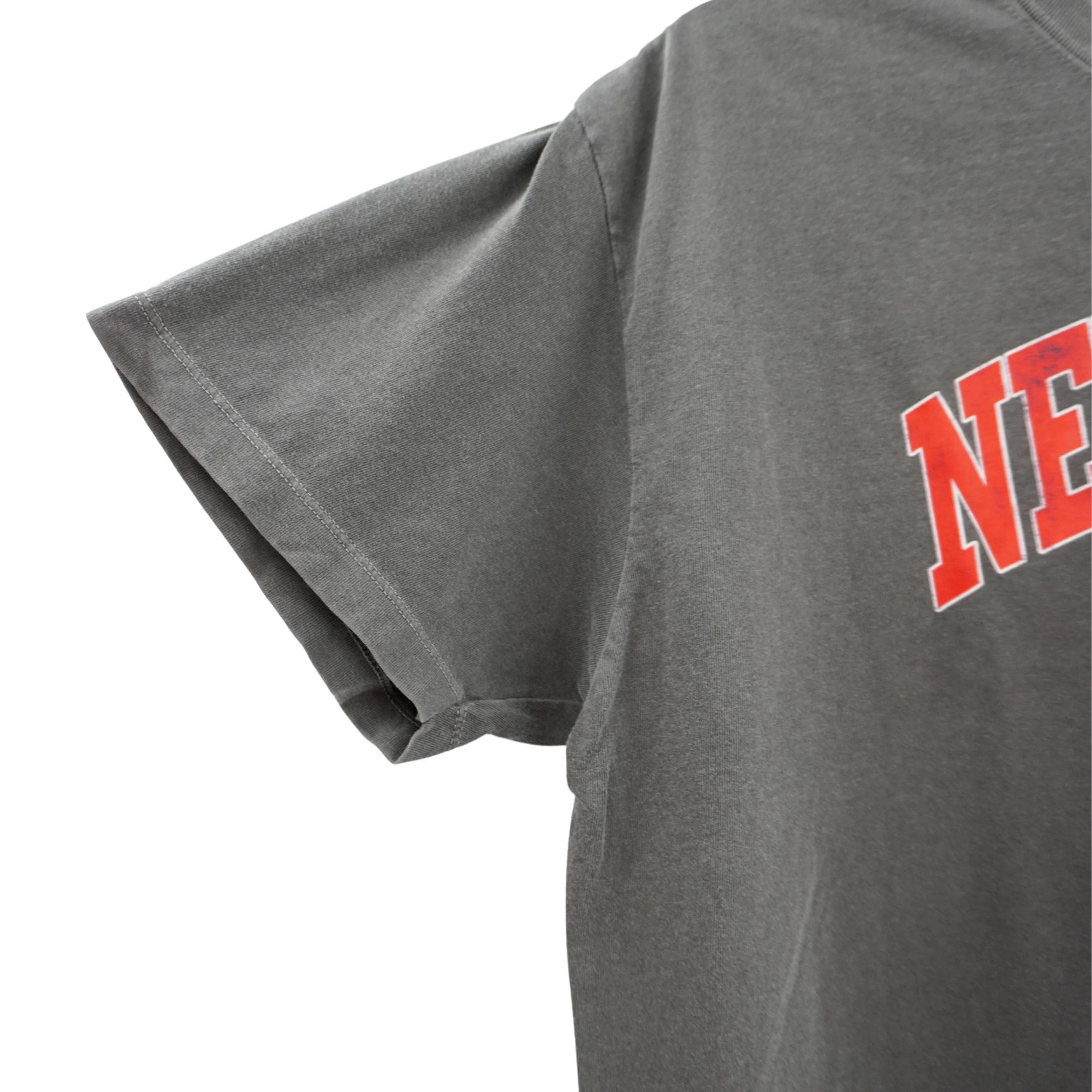 Nebraska Cornfed & Proud Crop Top T-Shirt | Multiple Sizes | Gray | Pretty & Fabulous - Image 3