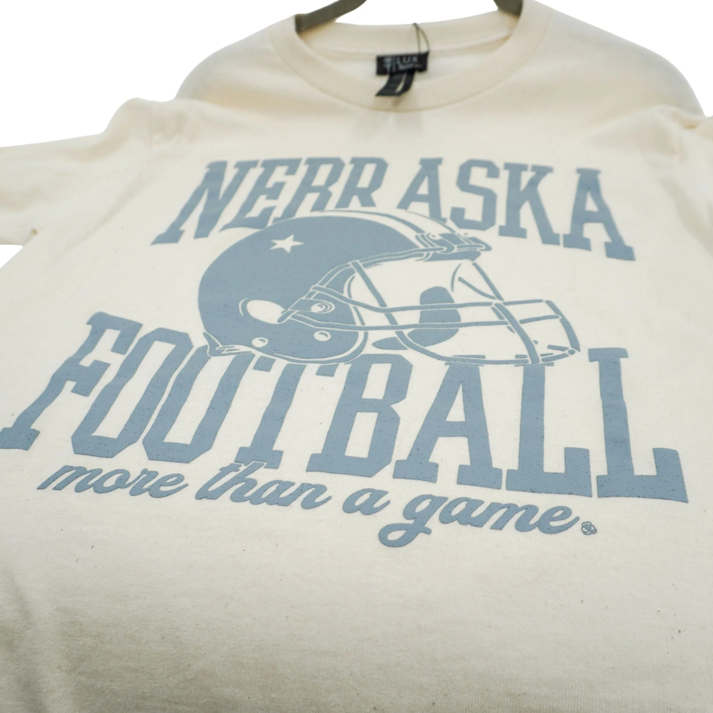 Nebraska Football Helmet Long Sleeve Shirt | Multiple Sizes | Lux by Leslie - Image 6