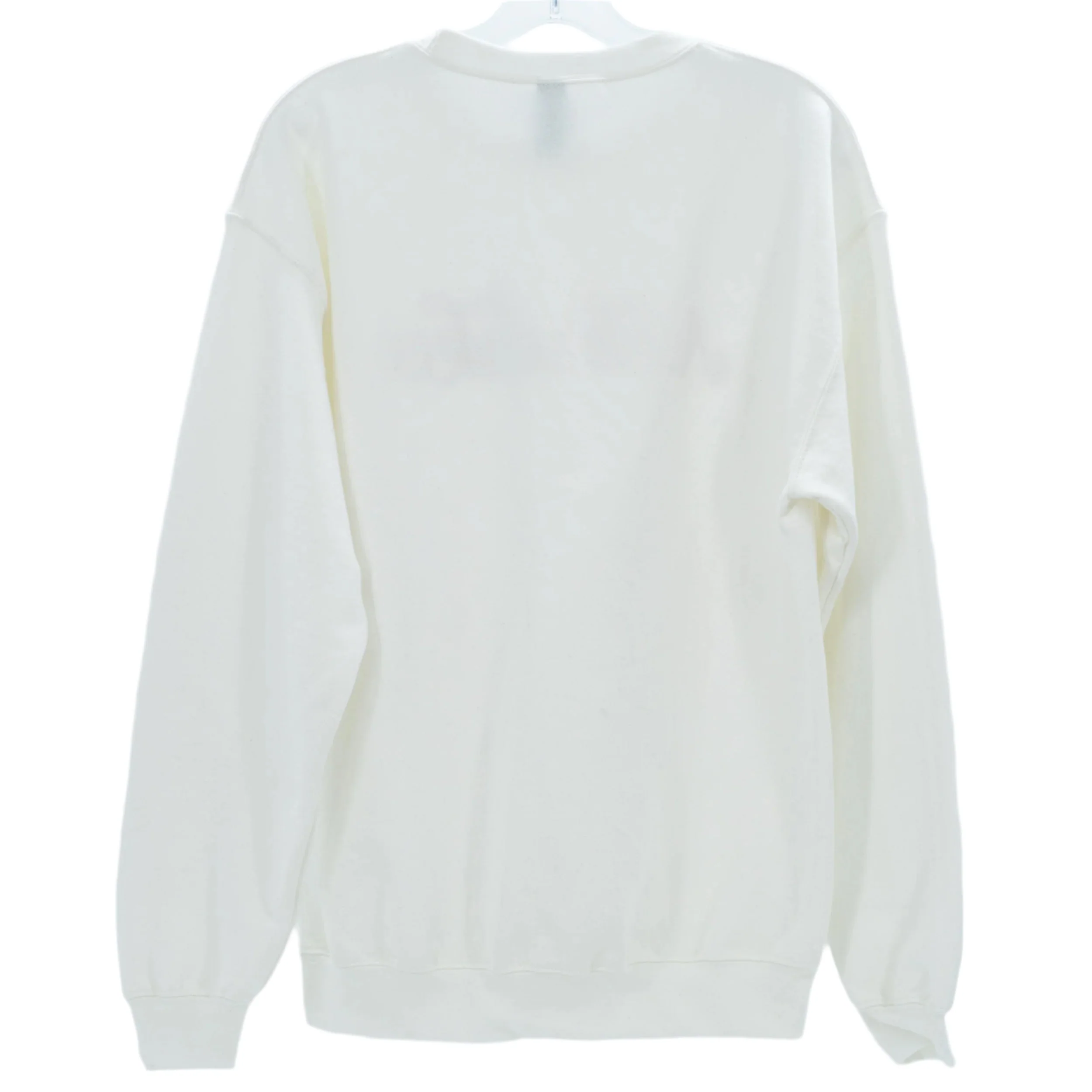 Nebraska Husker Puff Crewneck Sweatshirt | White with Red Lettering | Double Play Apparel & Engraving LLC - Image 3