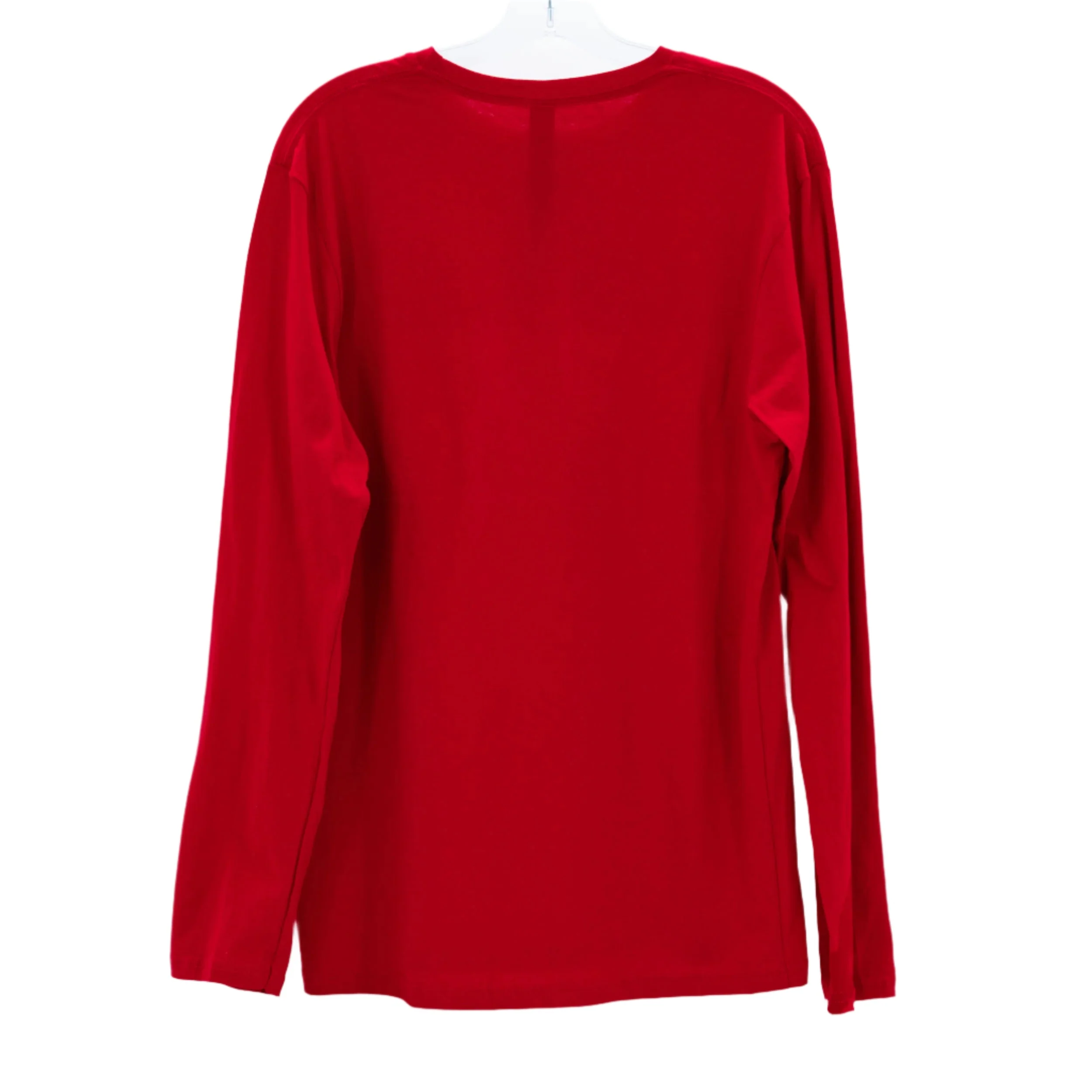 Nebraska Husker Puff Long Sleeve Shirt | Red | Double Play Apparel & Engraving LLC - Image 2