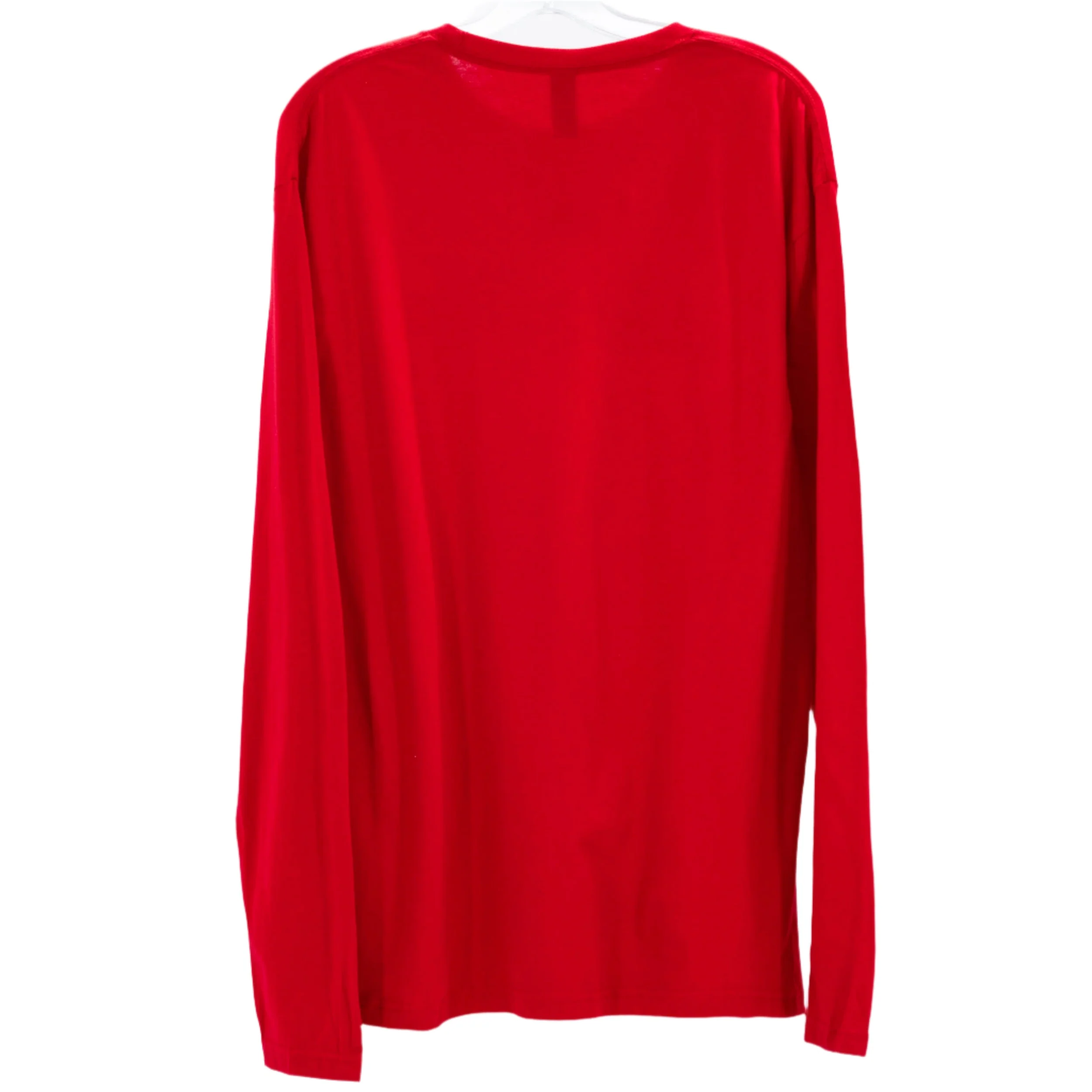 Nebraska Husker Puff Long Sleeve Shirt | Red/White | Double Play Apparel & Engraving LLC - Image 2