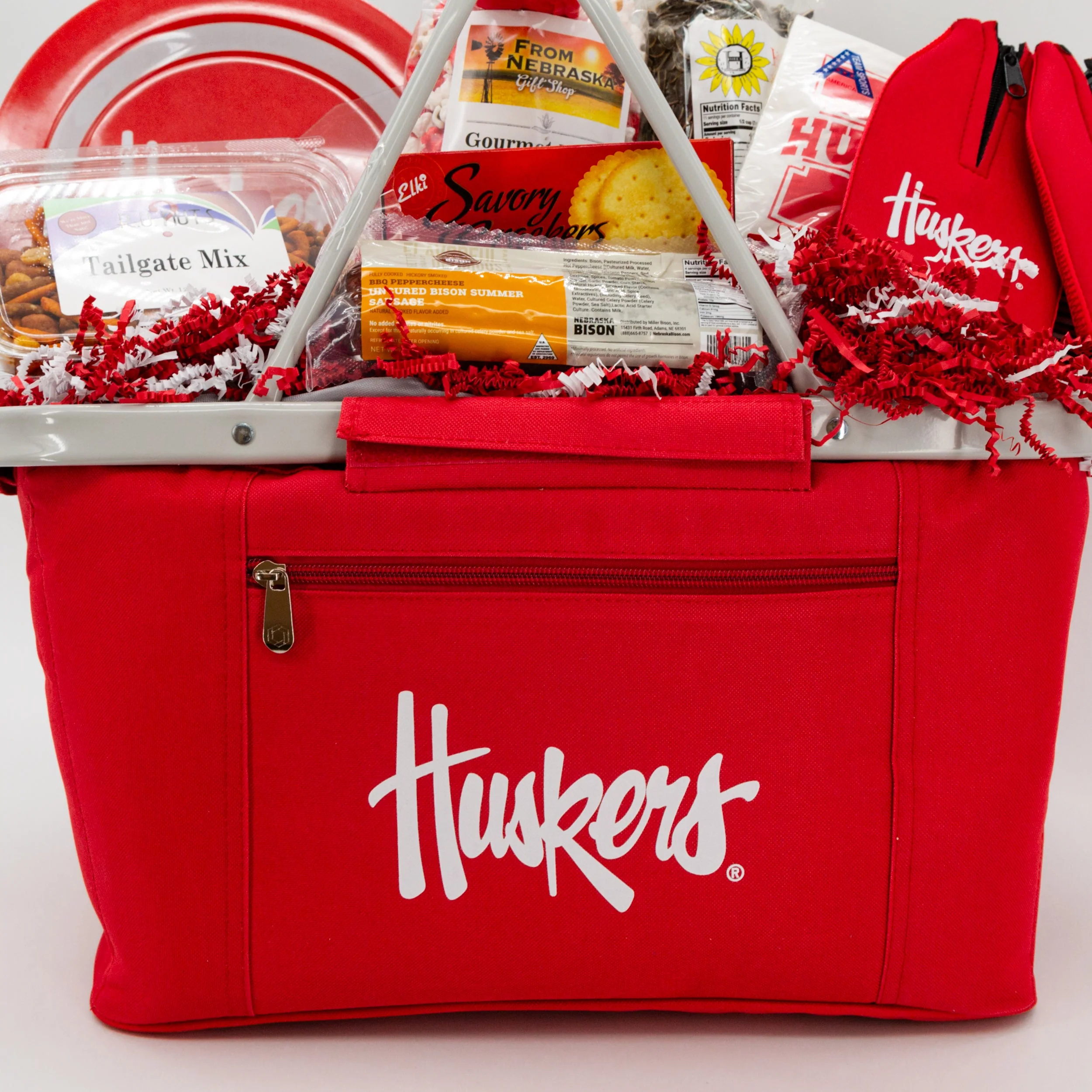 Nebraska Husker Tailgating Gift Basket | Shipping Included | From Nebraska Gift Shop - Image 7