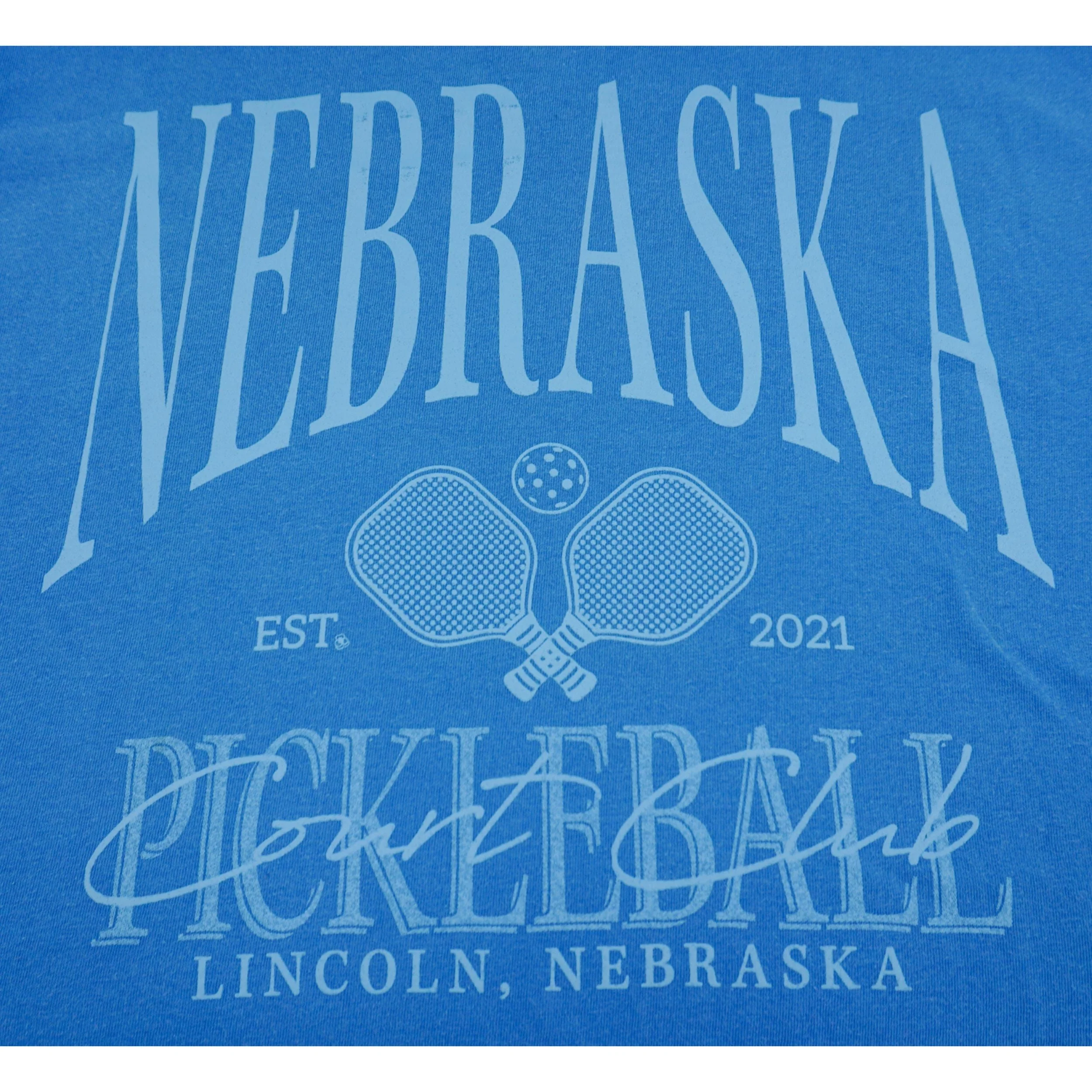 Nebraska Pickleball T-Shirt | Lux by Leslie - Image 5