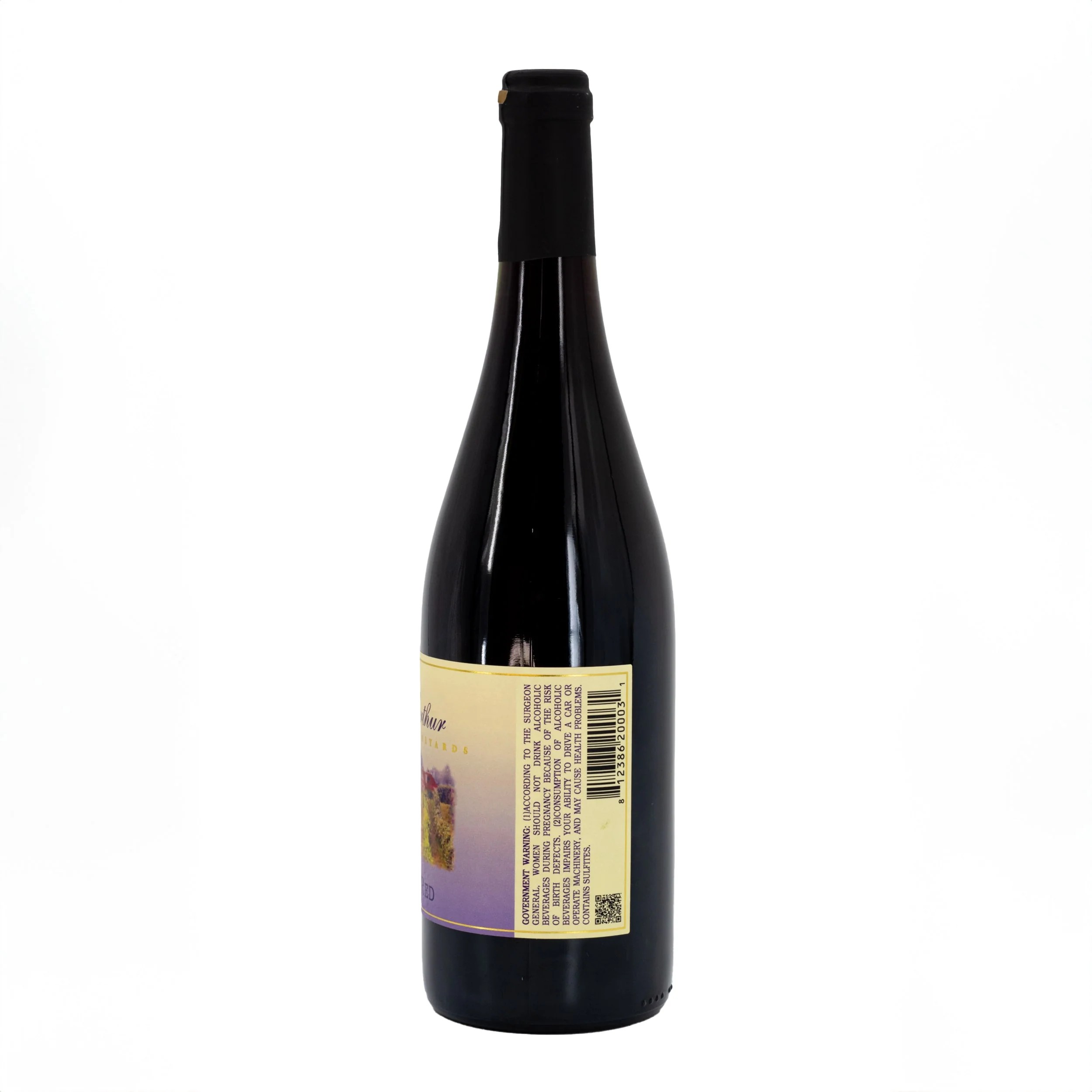 Nebraska Red Medium-Bodied Table Wine | James Arthur Vineyard - Image 3