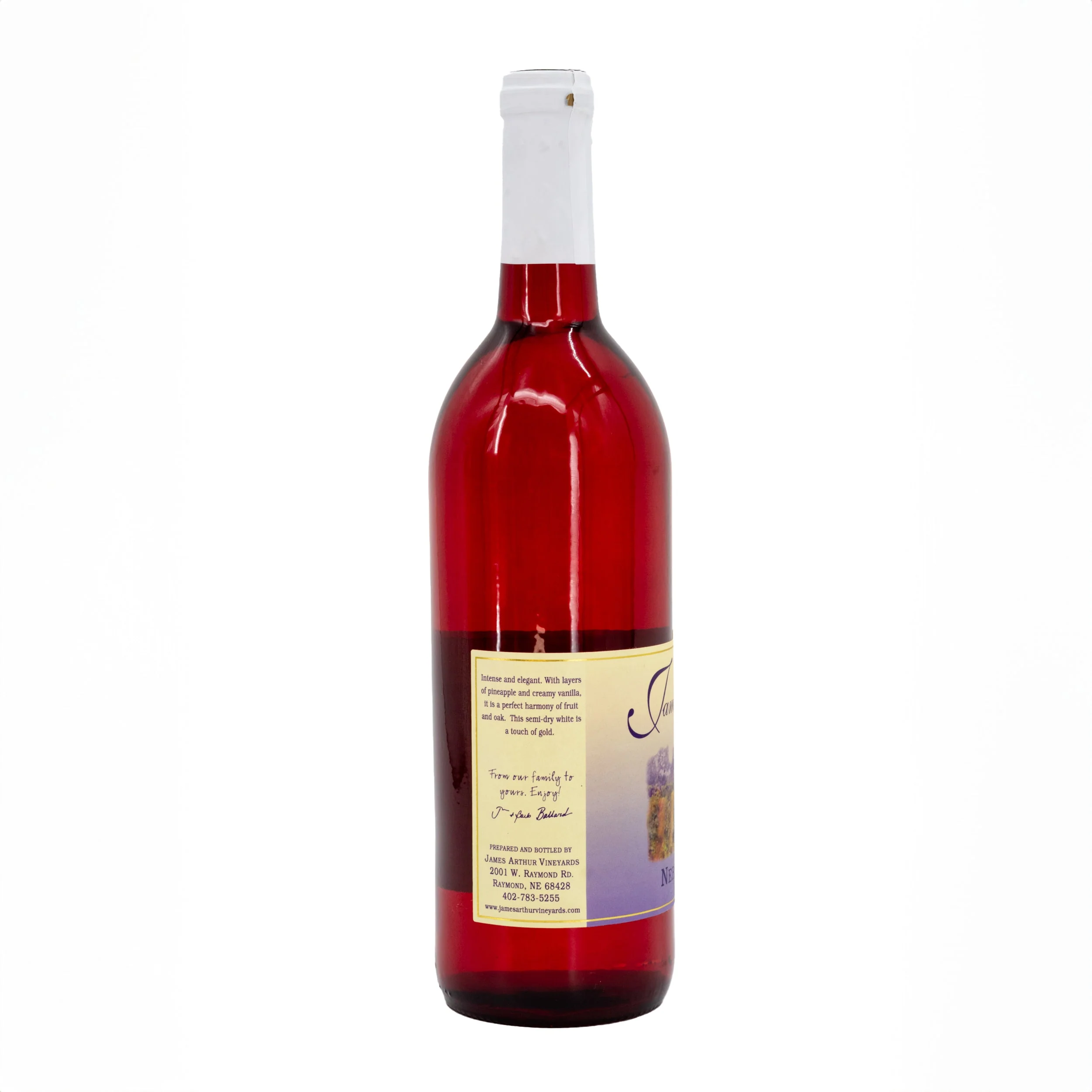 Nebraska White Table Wine | James Arthur Vineyard - Image 4