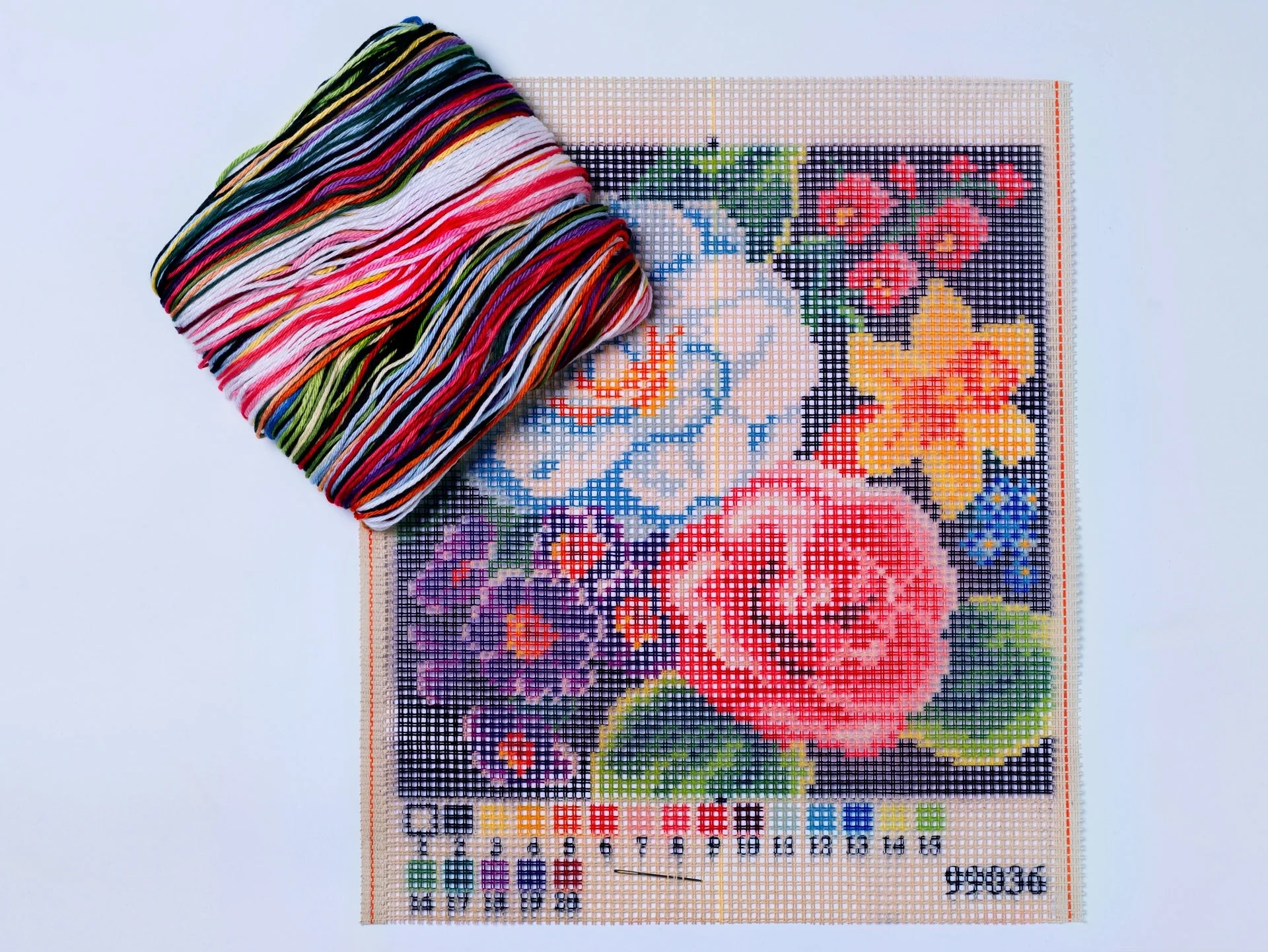 Needlepoint Cushion. Cross stitch kit  "Hedgehog" 99097 - Image 4