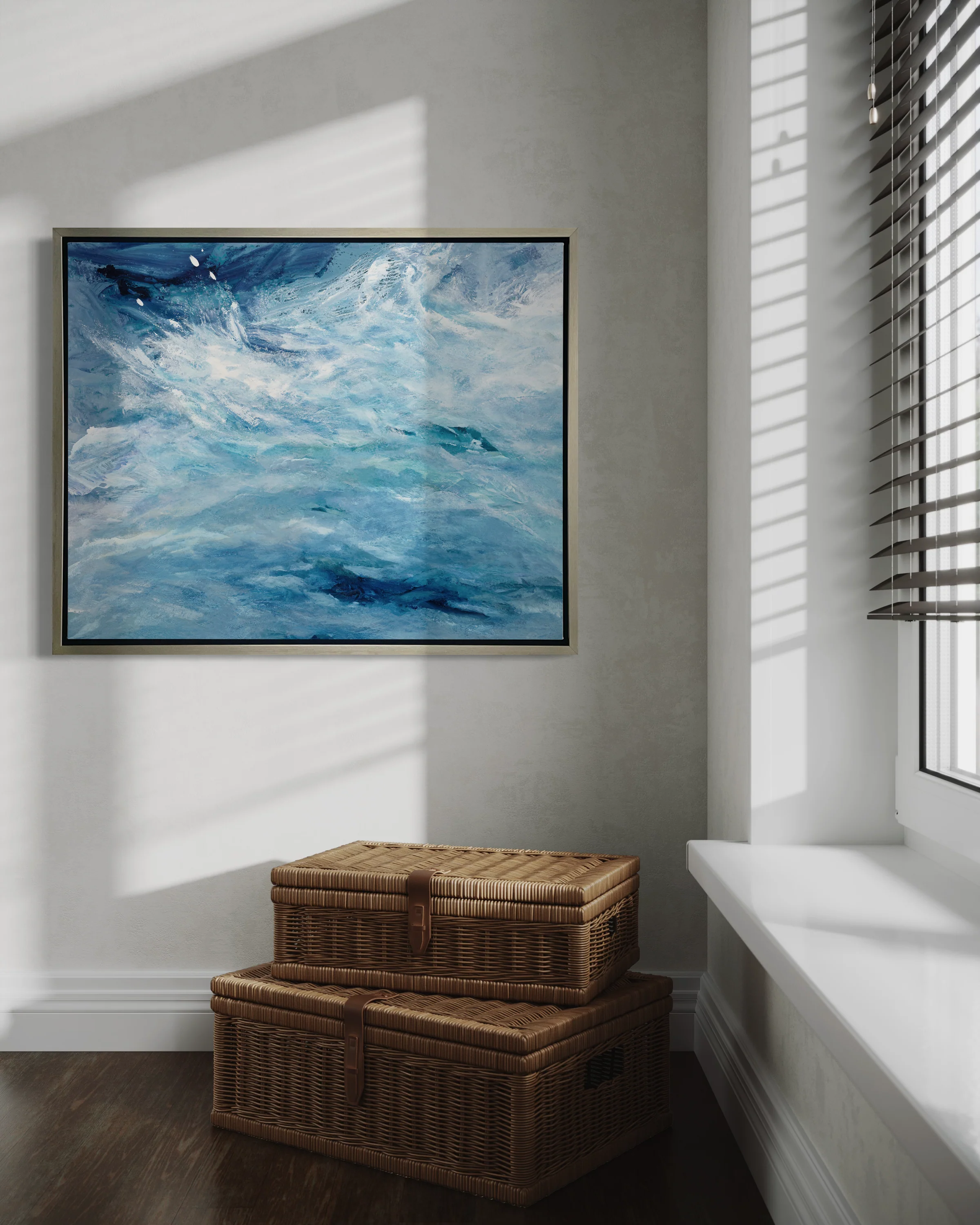 Neptune's Fury - Open Edition Canvas Print - Image 4