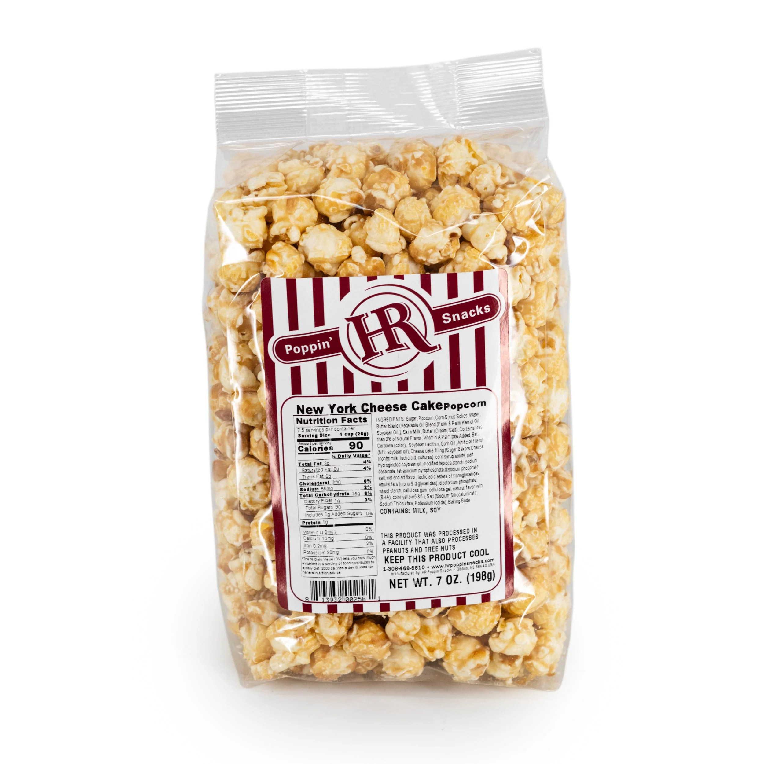 New York Cheesecake Popcorn | Pack of 2 | 7 oz | HR Poppin' Snacks - Image 2