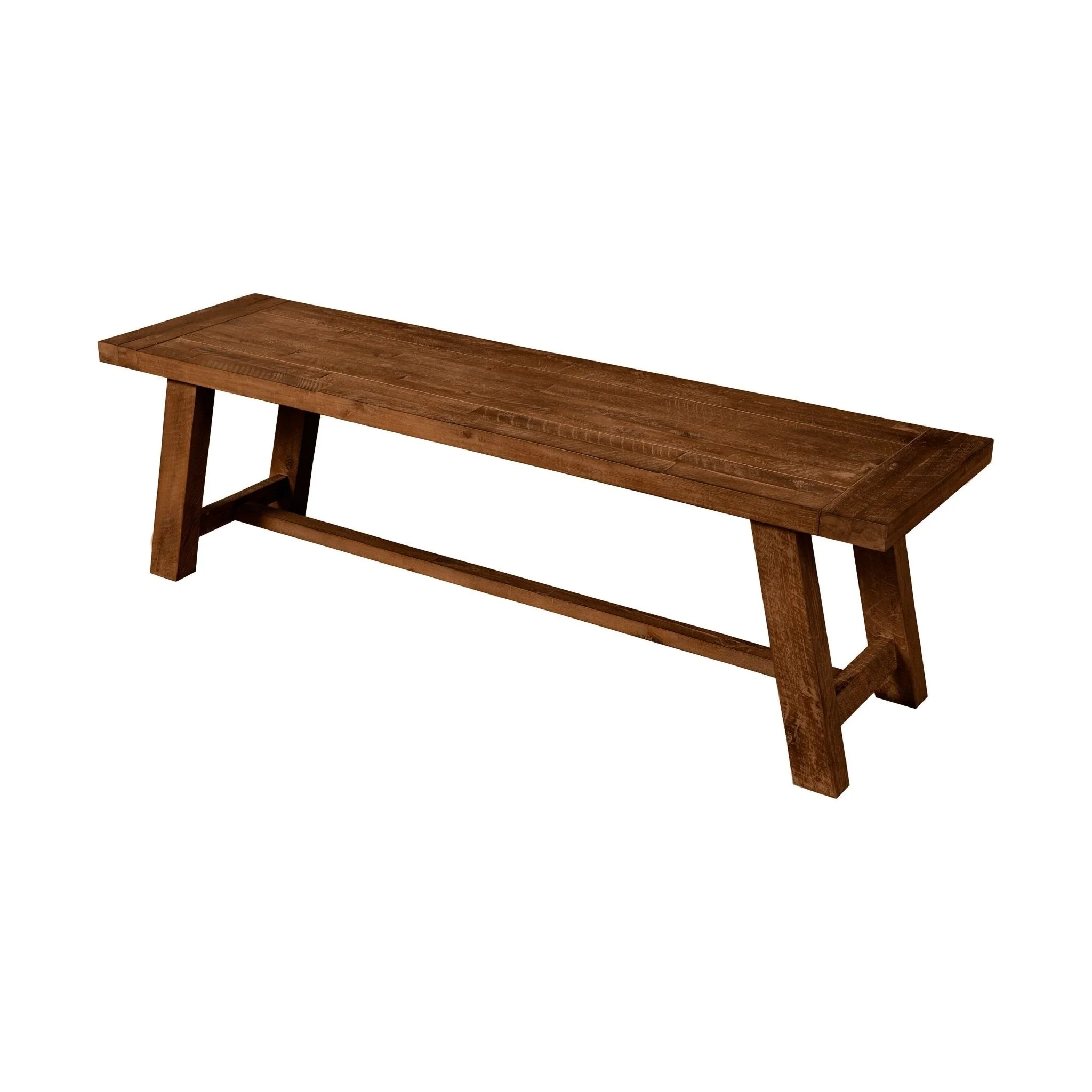 Newberry Bench, Medium Brown - Image 3
