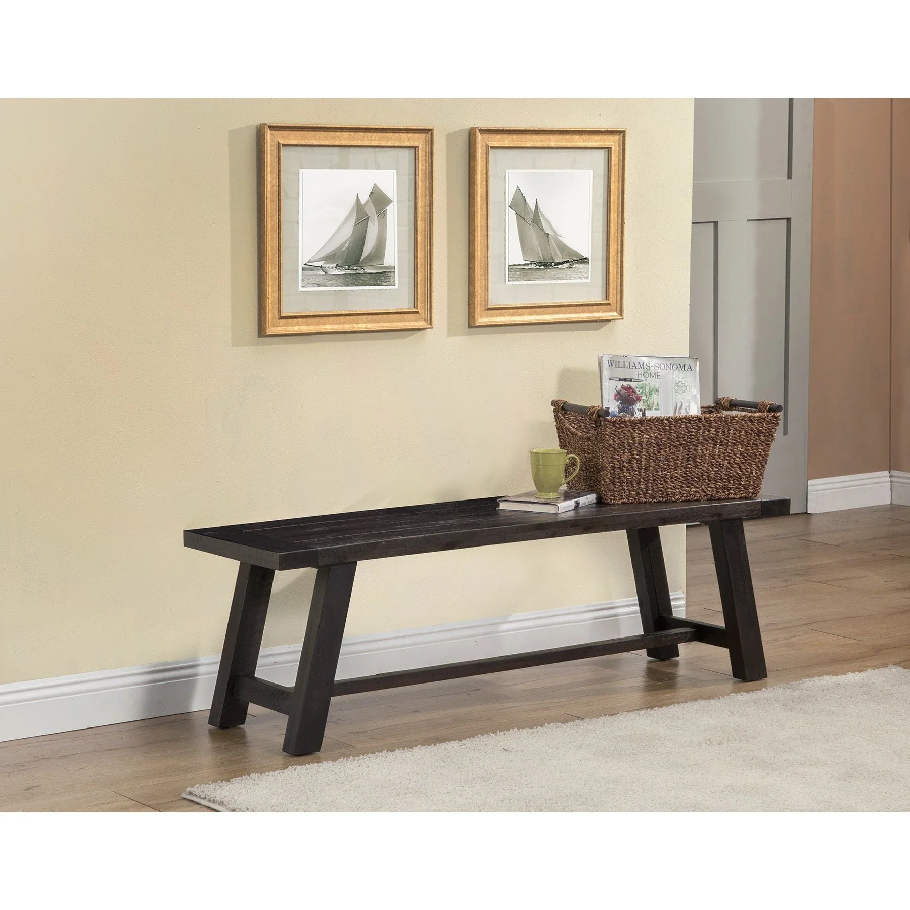 Newberry Bench, Salvaged Grey - Image 3