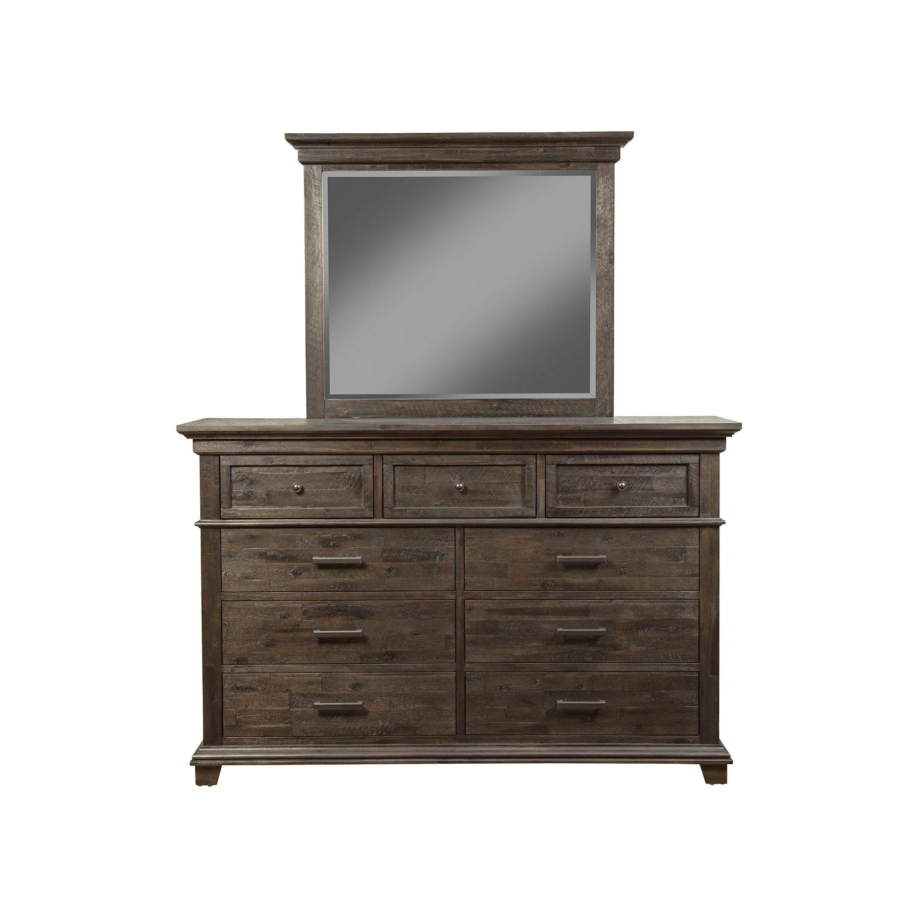 Newberry Mirror, Salvaged Grey - Image 5