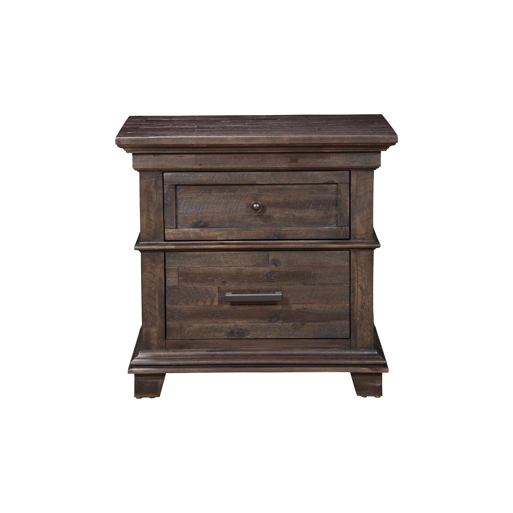 Newberry Nightstand, Salvaged Grey - Image 3