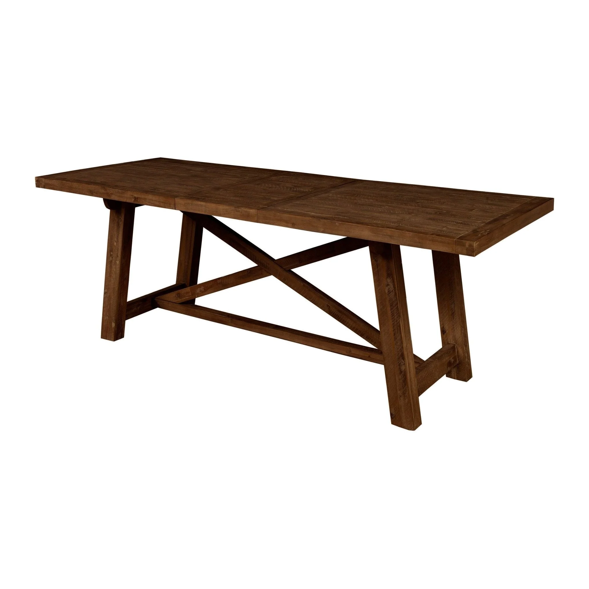 Newberry Rectangular Dining Table, Medium Brown - Image 3
