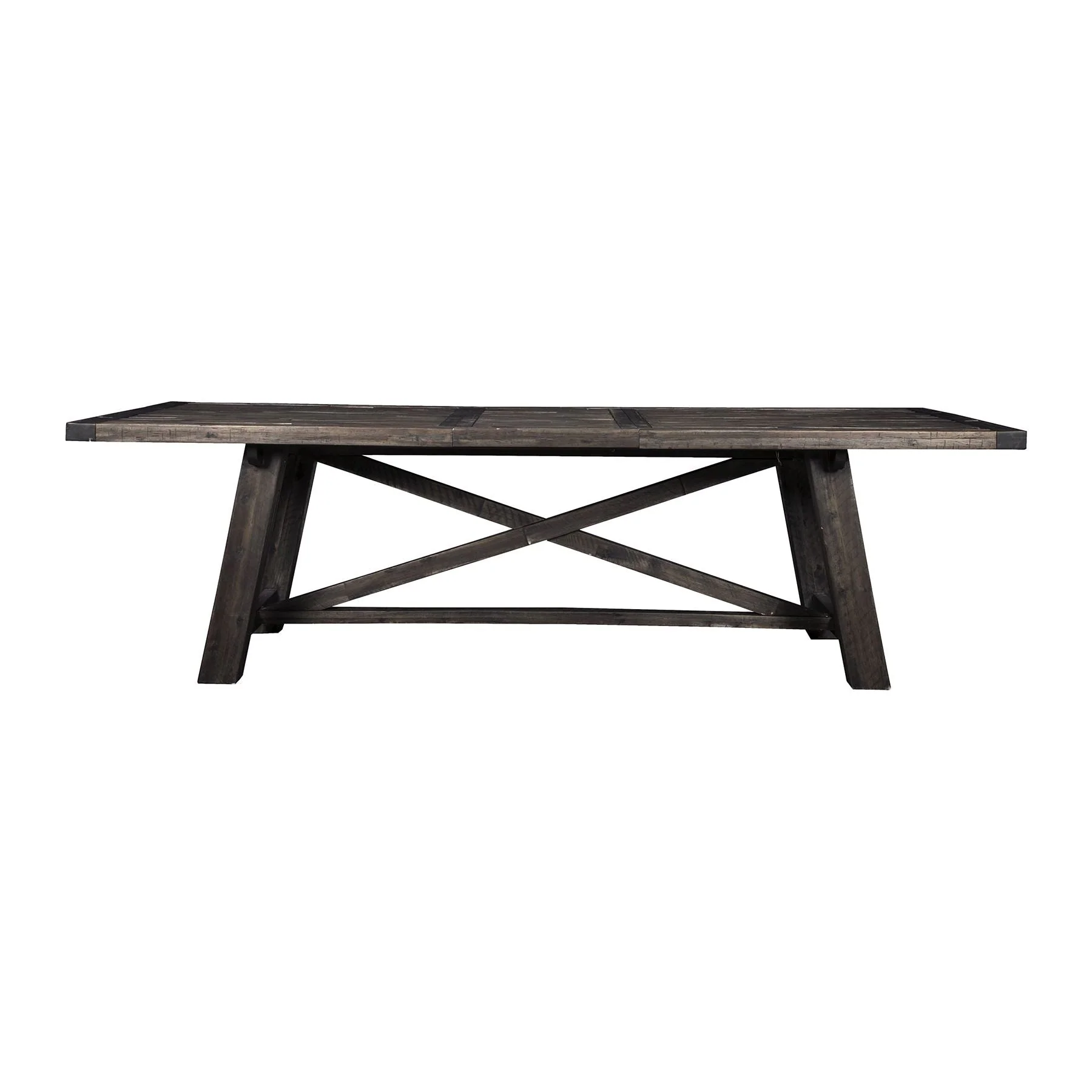 Newberry Rectangular Dining Table, Salvaged Grey - Image 2