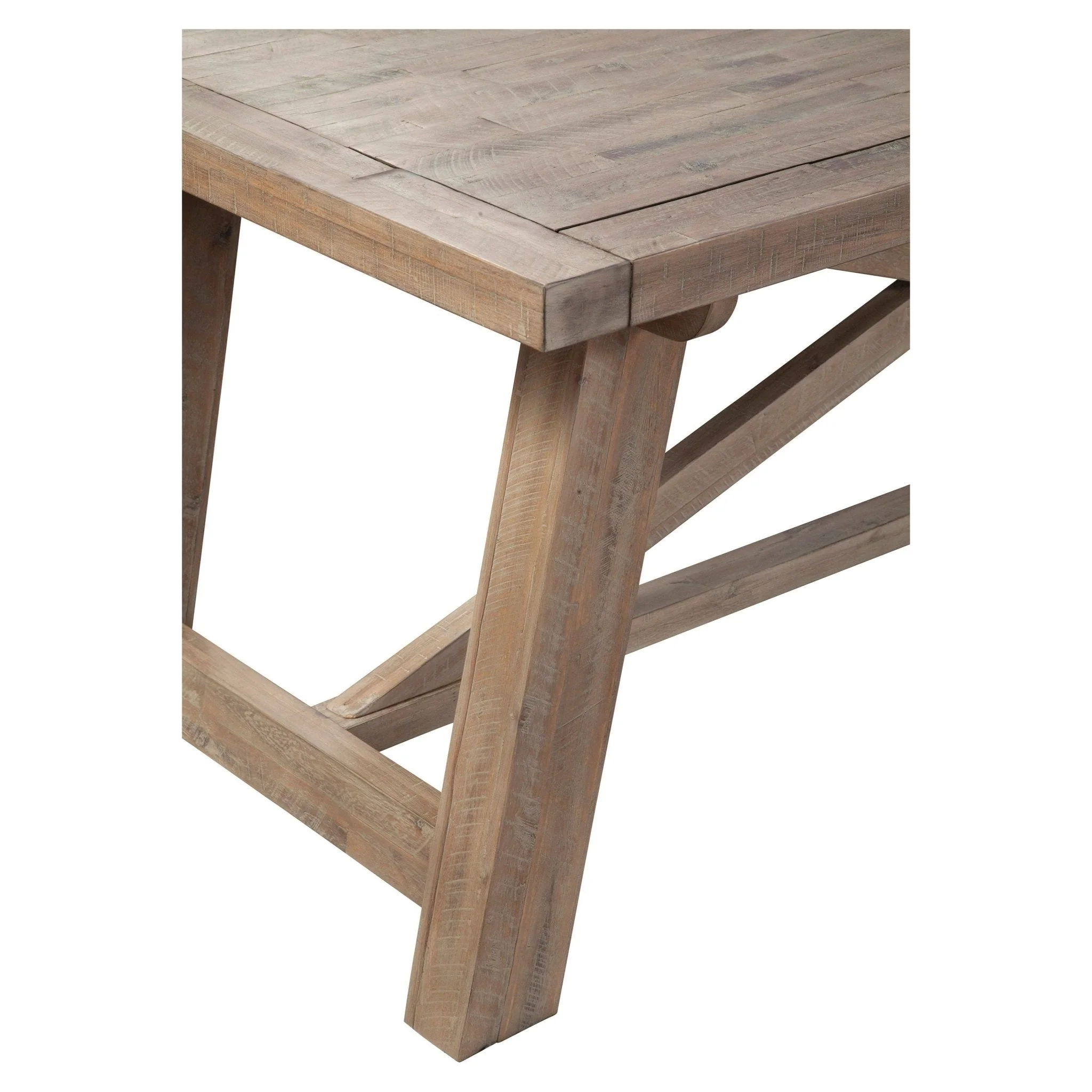 Newberry Rectangular Dining Table, Weathered Natural - Image 9