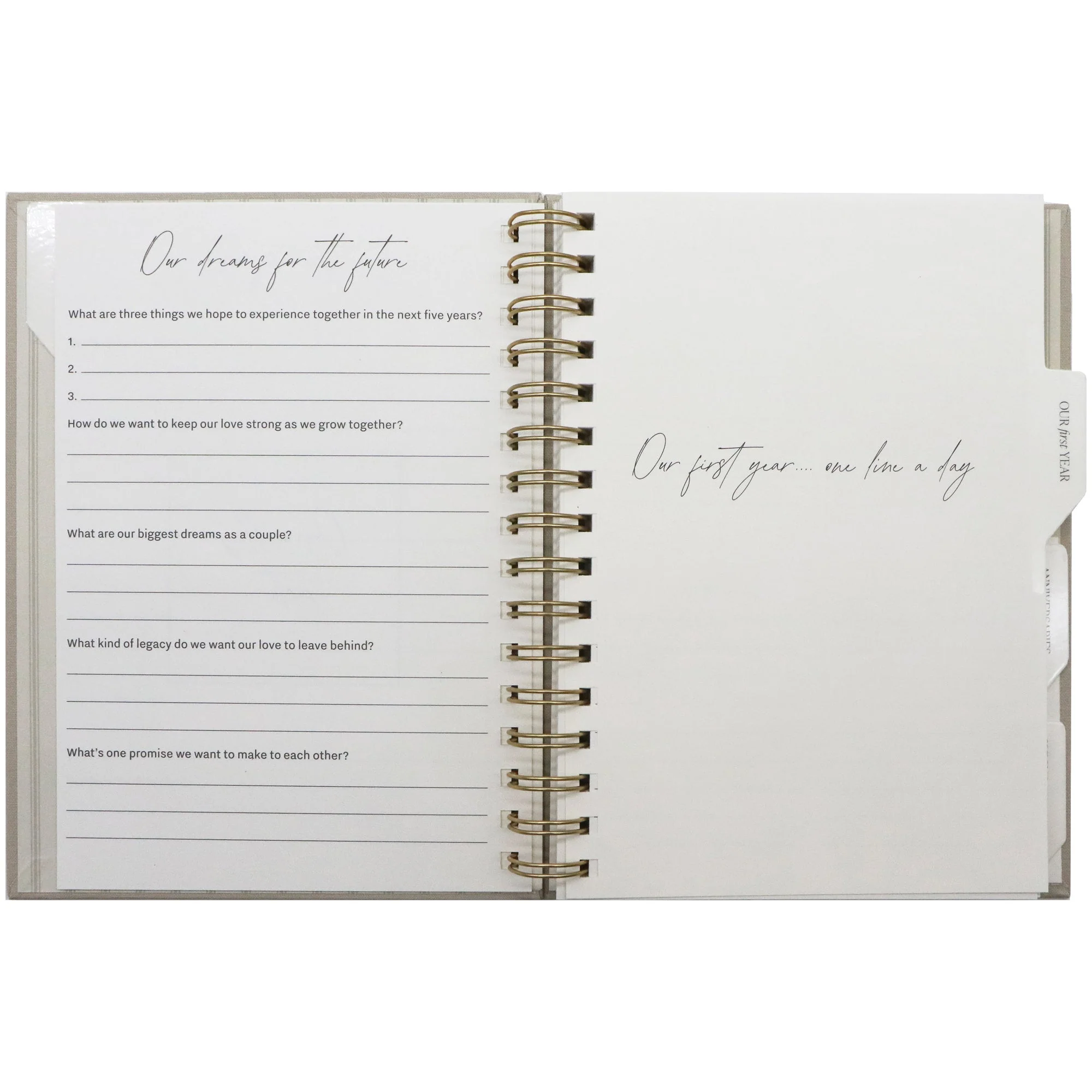 Newlywed One Line A Day Prompted Journal - Image 5