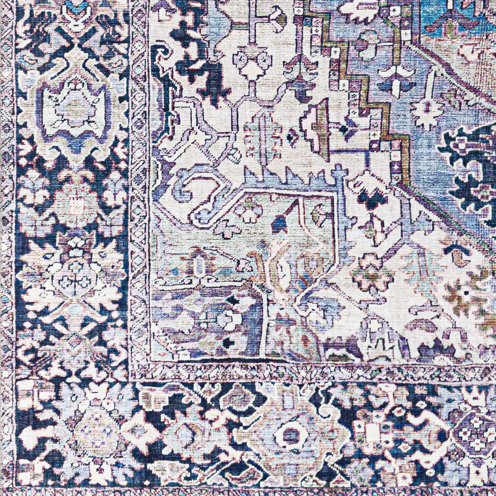 Neyland Iris Blue Area Rug 2362 - Image 6