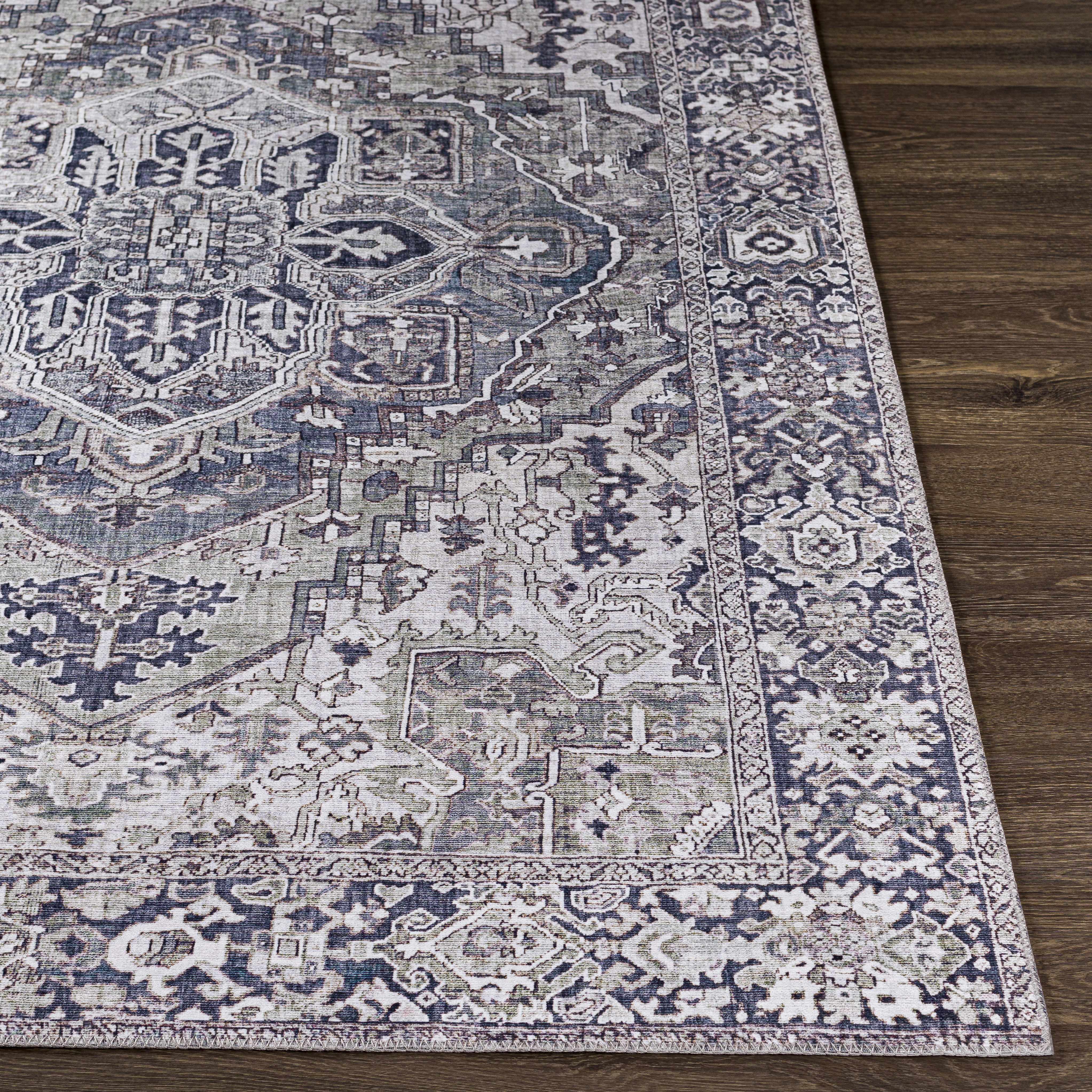 Neyland Iris Gray Area Rug 2359 - Image 5