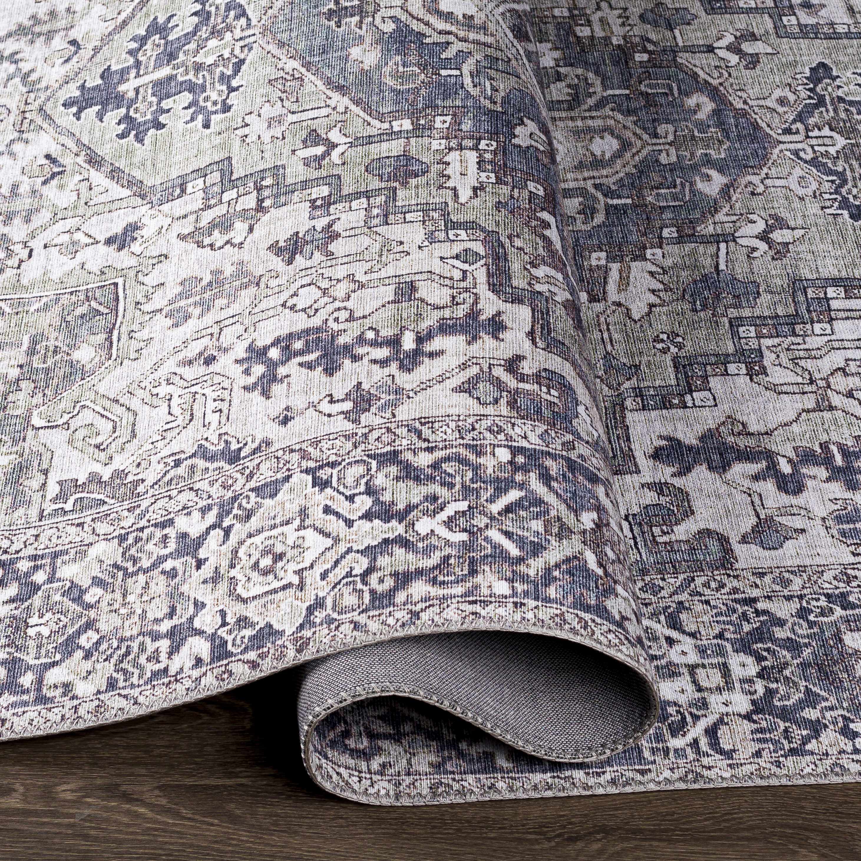 Neyland Iris Gray Area Rug 2359 - Image 6