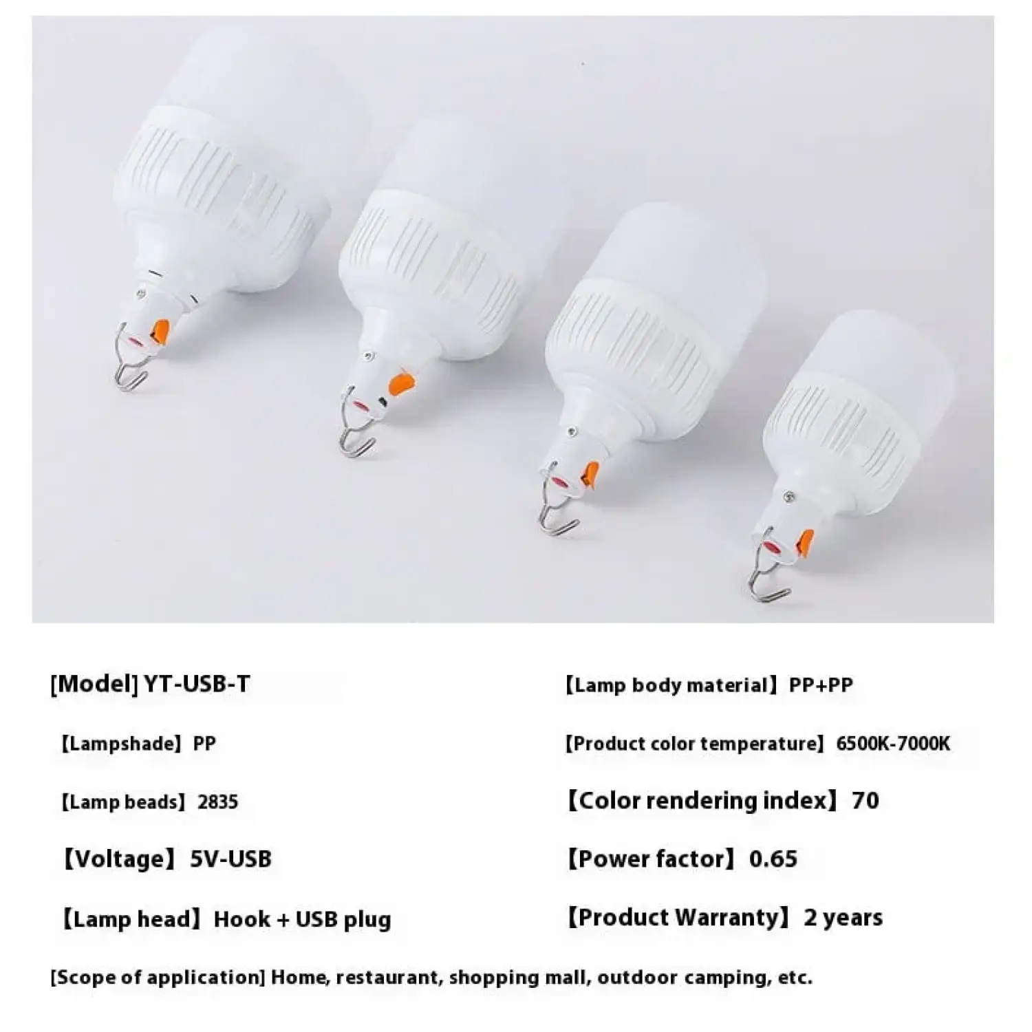 Night Market Stall Rechargeable LED Bulbs with High Brightness - Image 21