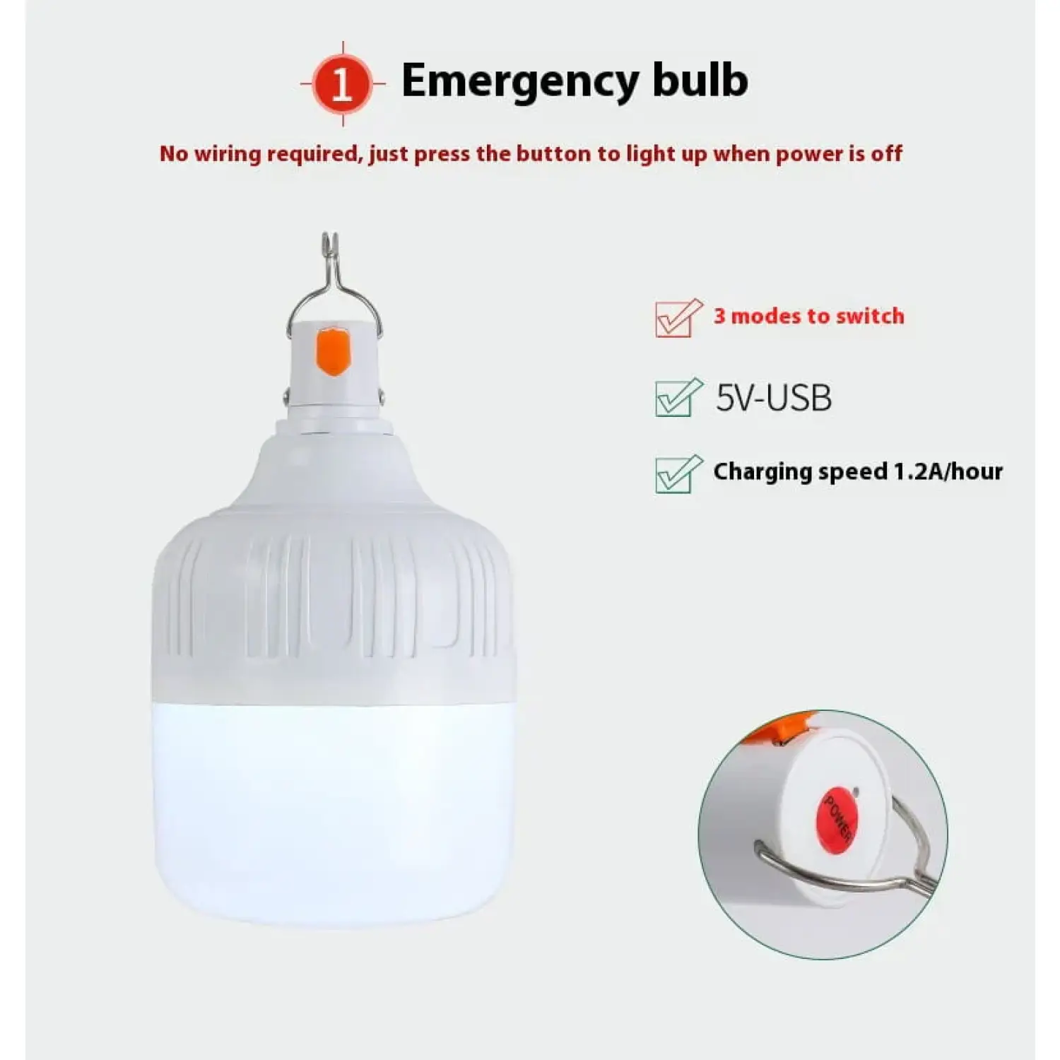 Night Market Stall Rechargeable LED Bulbs with High Brightness - Image 26