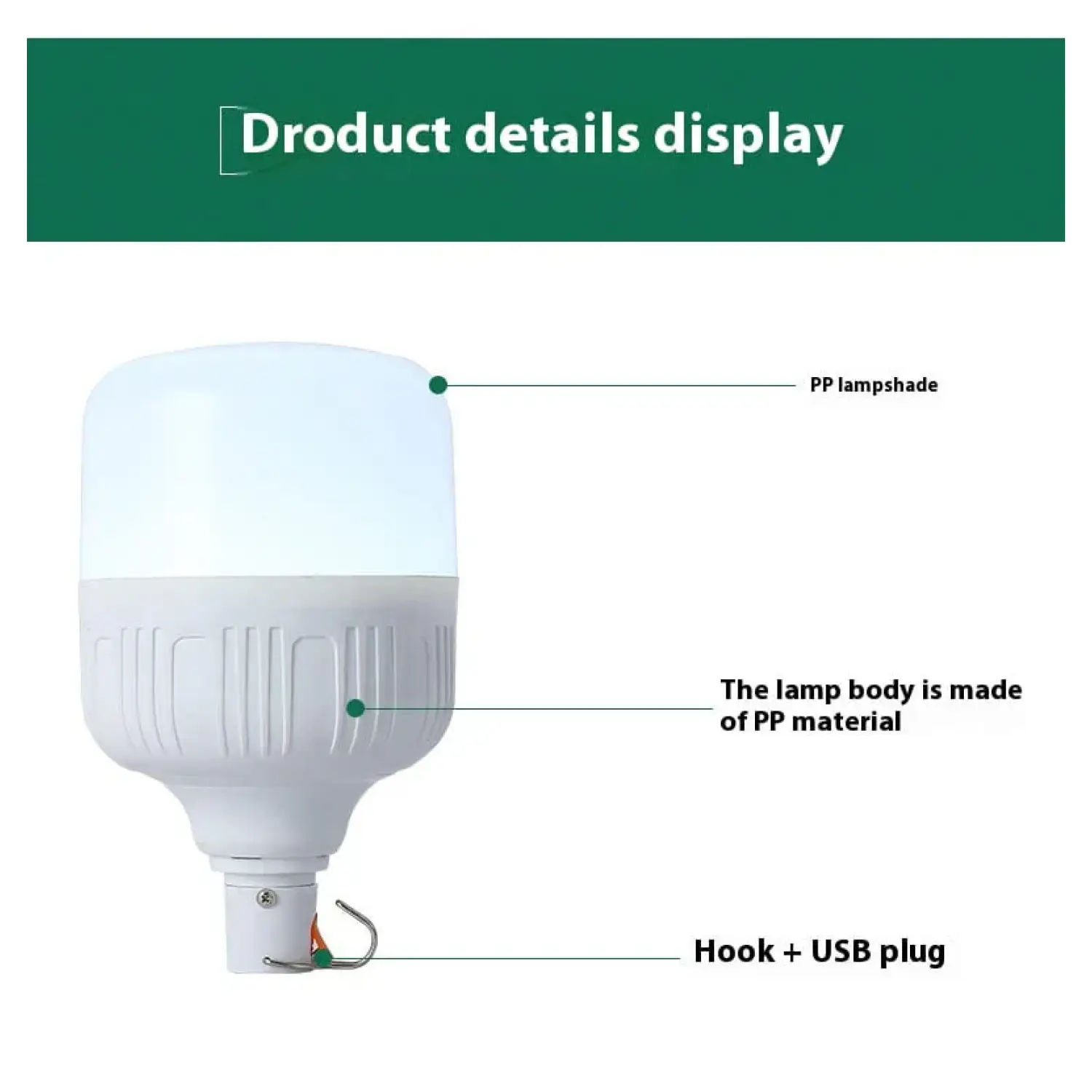 Night Market Stall Rechargeable LED Bulbs with High Brightness - Image 30