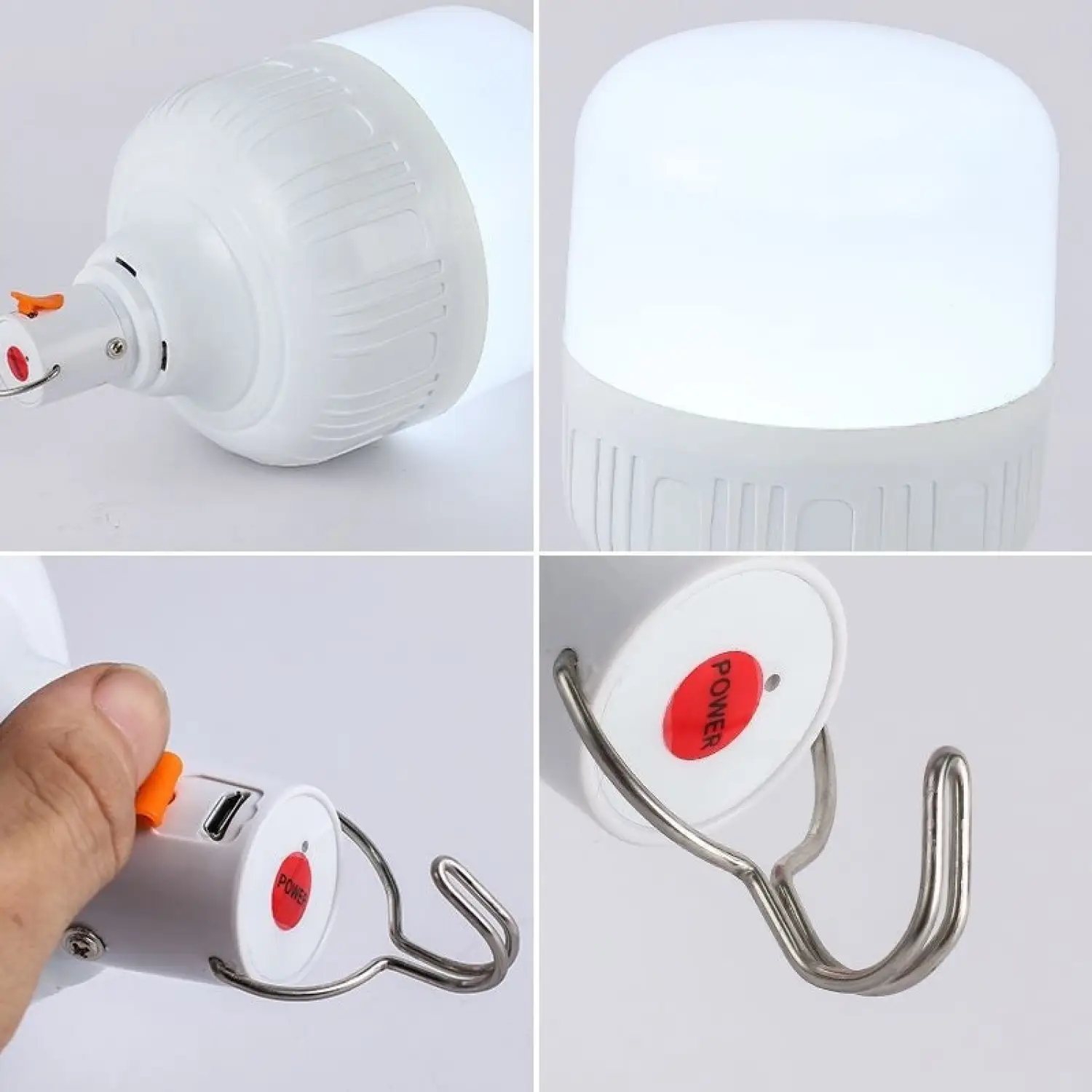 Night Market Stall Rechargeable LED Bulbs with High Brightness - Image 4