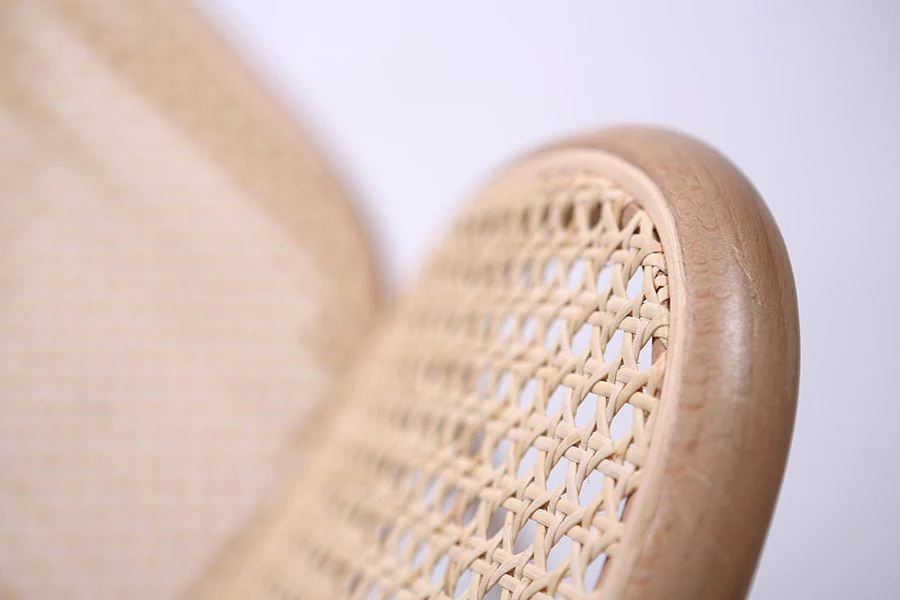 No. 811 Bentwood Chair by Ton-Natural Beech-Cane Seat/Cane Back - Image 11