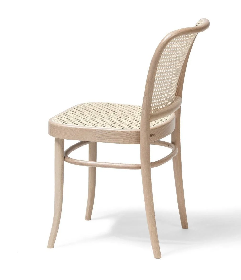 No. 811 Bentwood Chair by Ton-Natural Beech-Cane Seat/Cane Back - Image 6
