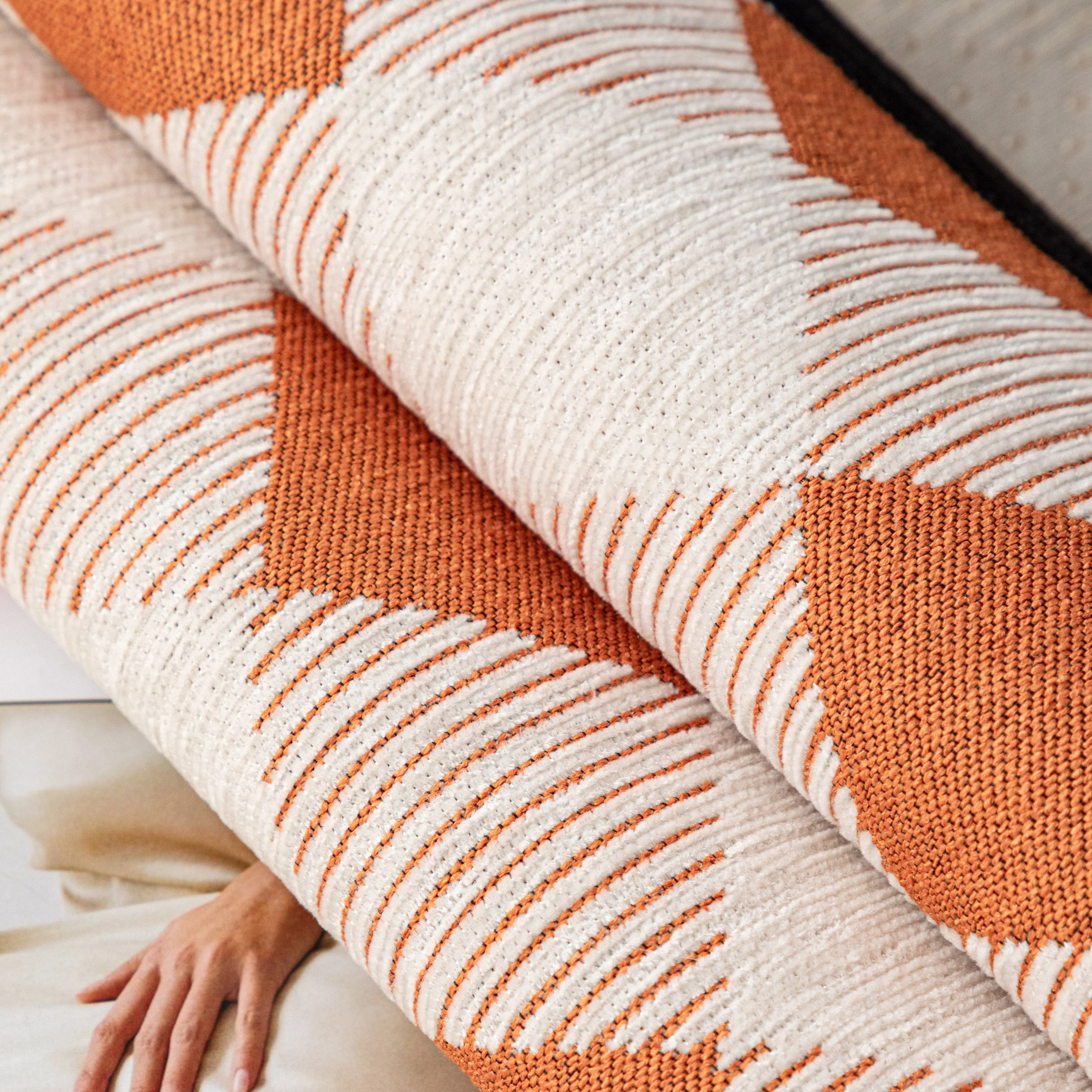 Non-Slip Chenille Sofa Slipcover Modern Geometric Sofa Protector Fits Most Sofas - Image 28