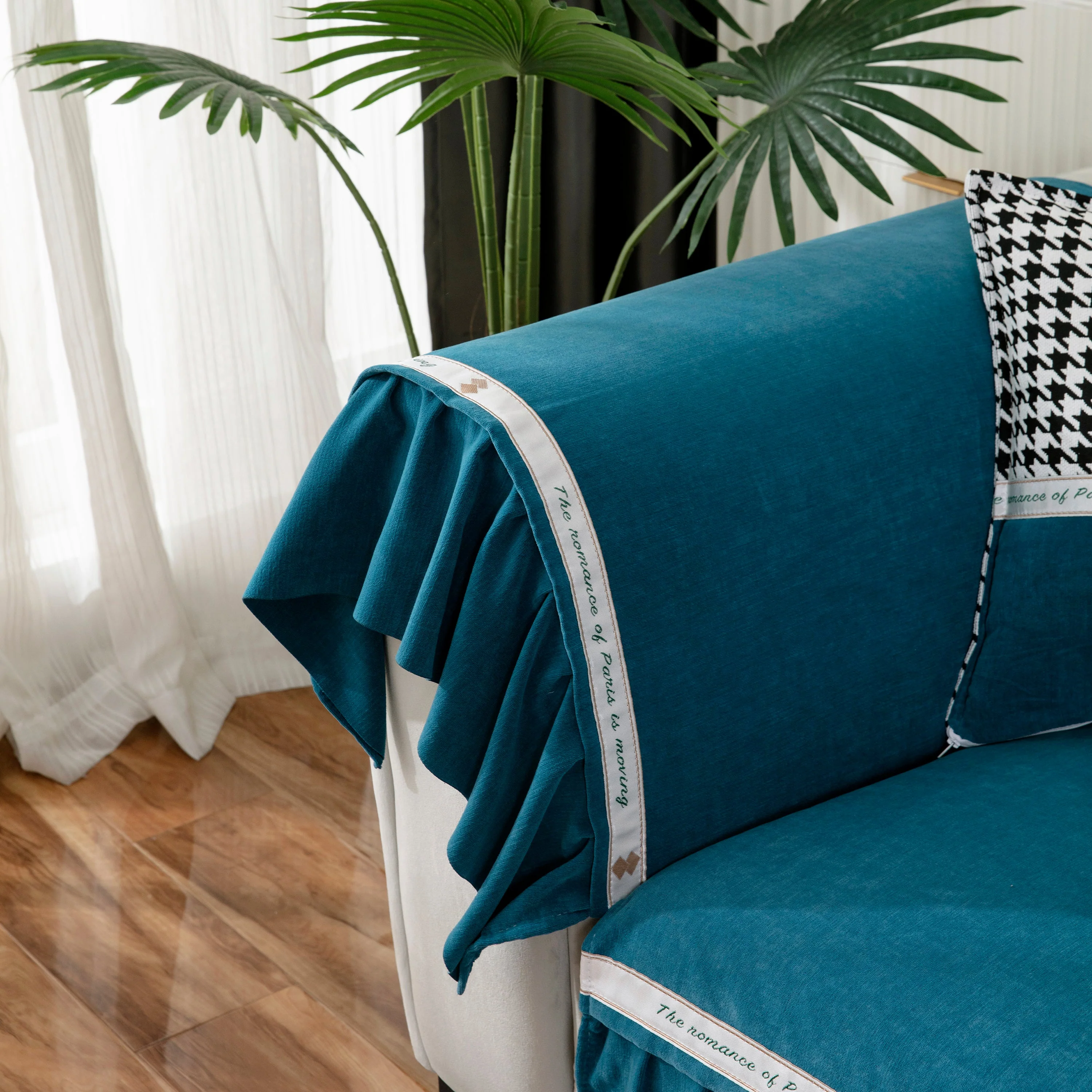 Non-Slip Chenille Sofa Slipcovers with Skirt, Best Pet Sofa Protector Cover, Furniture Covers for Pets - Image 22