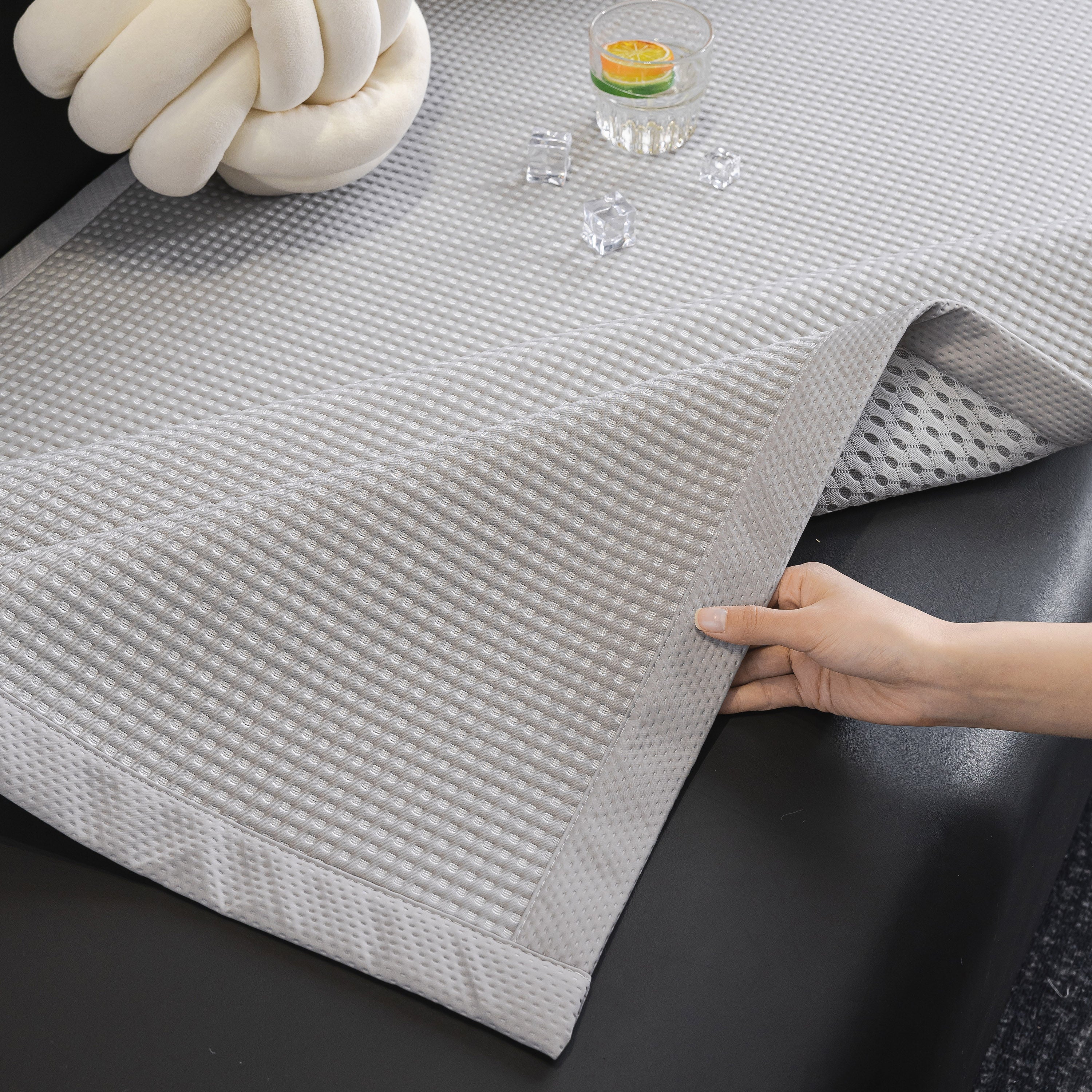 Non-Slip Cooling Breathable Couch Protector Towel, Lightweight Slipcover for Sofas - Image 99