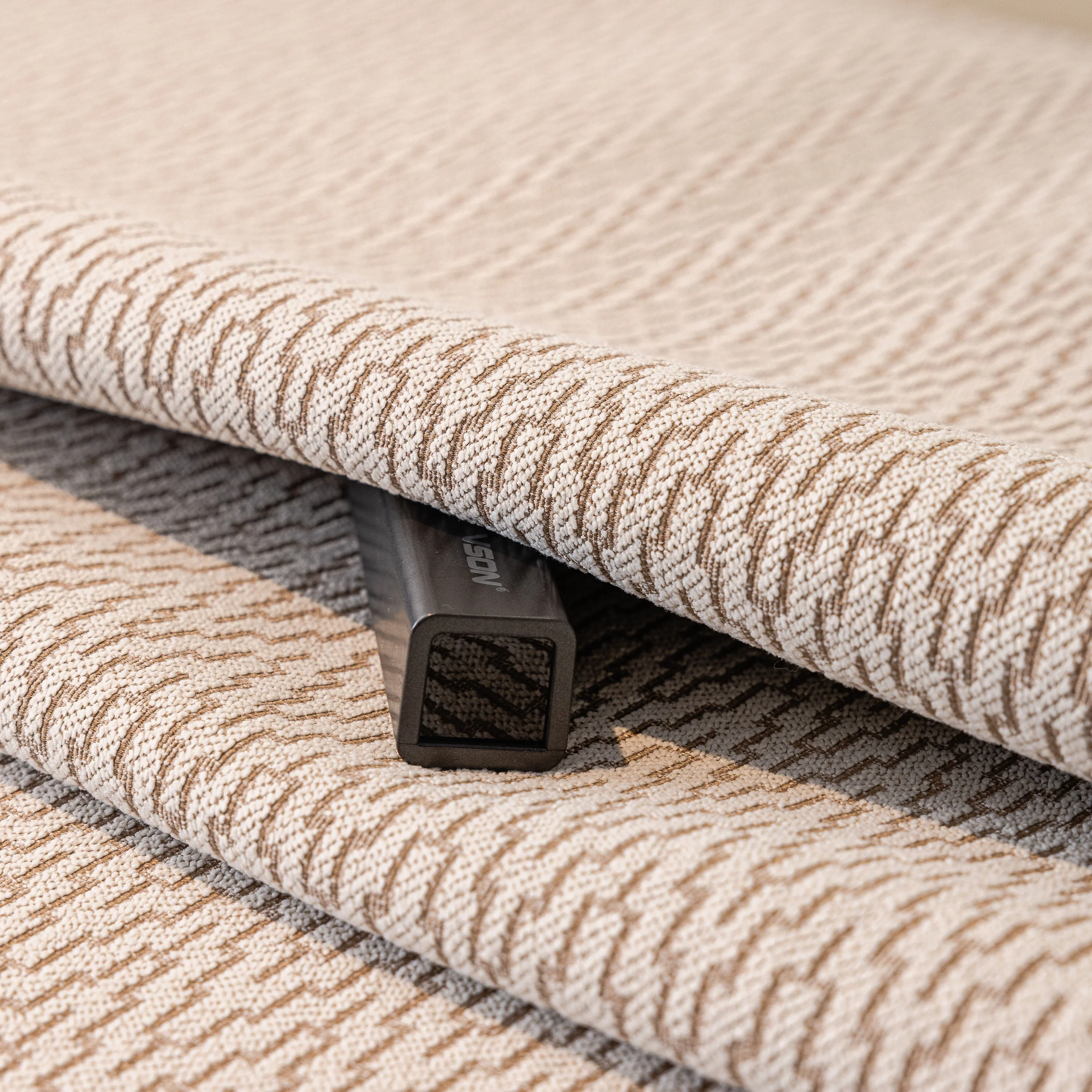 Non-Slip Couch Cover with Gold Trim, Sofa Slipcover for Sectional & Loveseat - Image 75