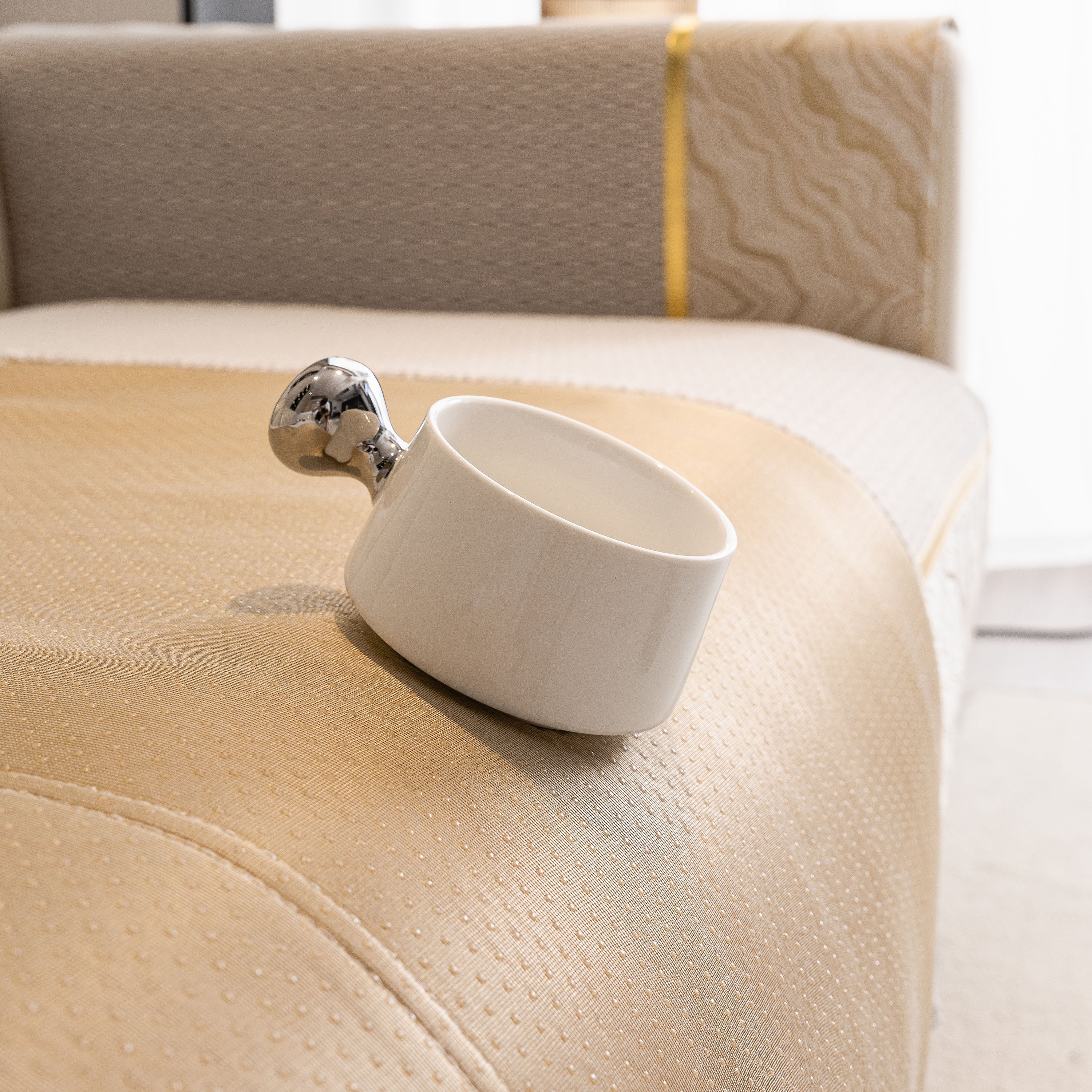 Non-Slip Couch Cover with Gold Trim, Sofa Slipcover for Sectional & Loveseat - Image 76