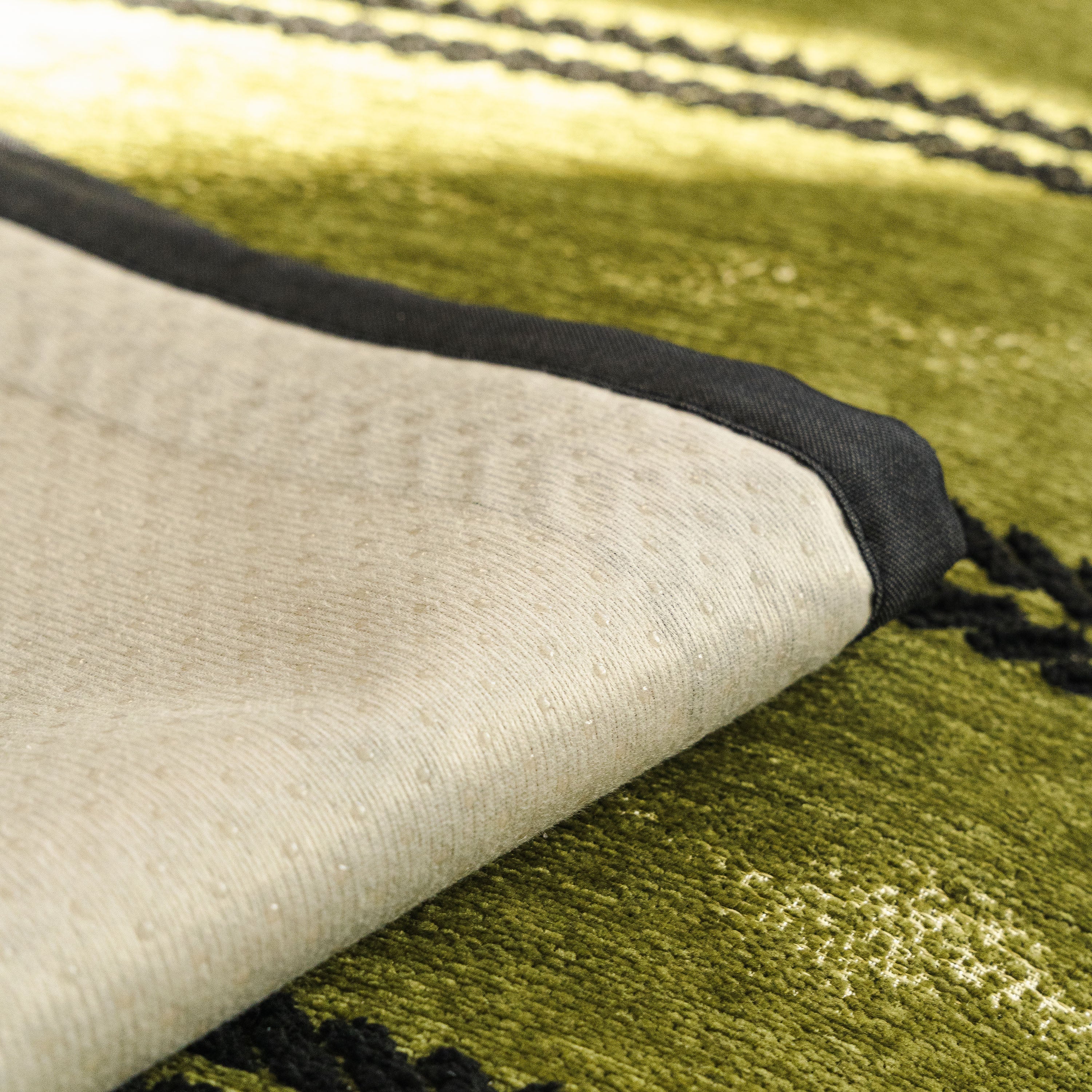 Non-Slip Sofa Cover with Thick Chenille Texture Woven Stripe Couch Protector Throw - Image 6