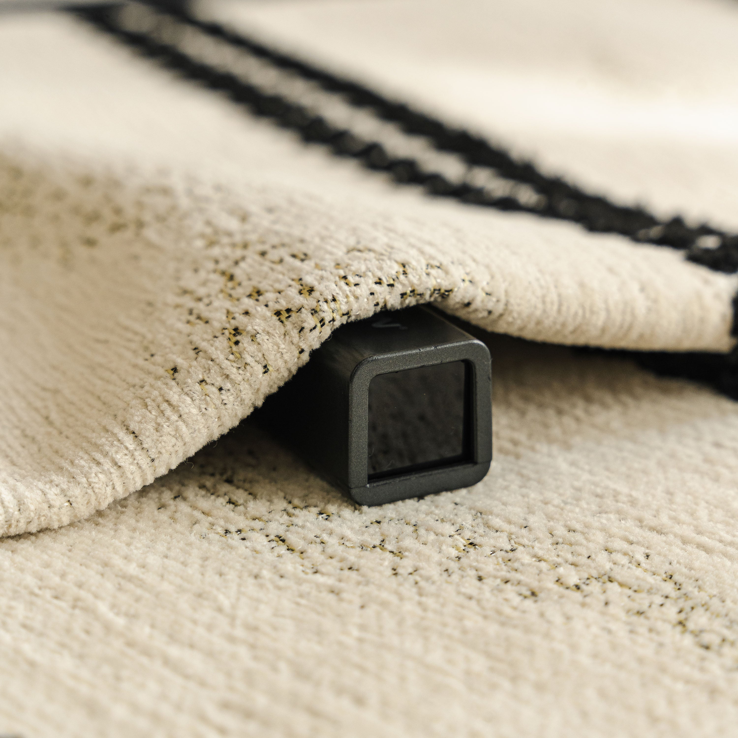 Non-Slip Sofa Cover with Thick Chenille Texture Woven Stripe Couch Protector Throw - Image 65